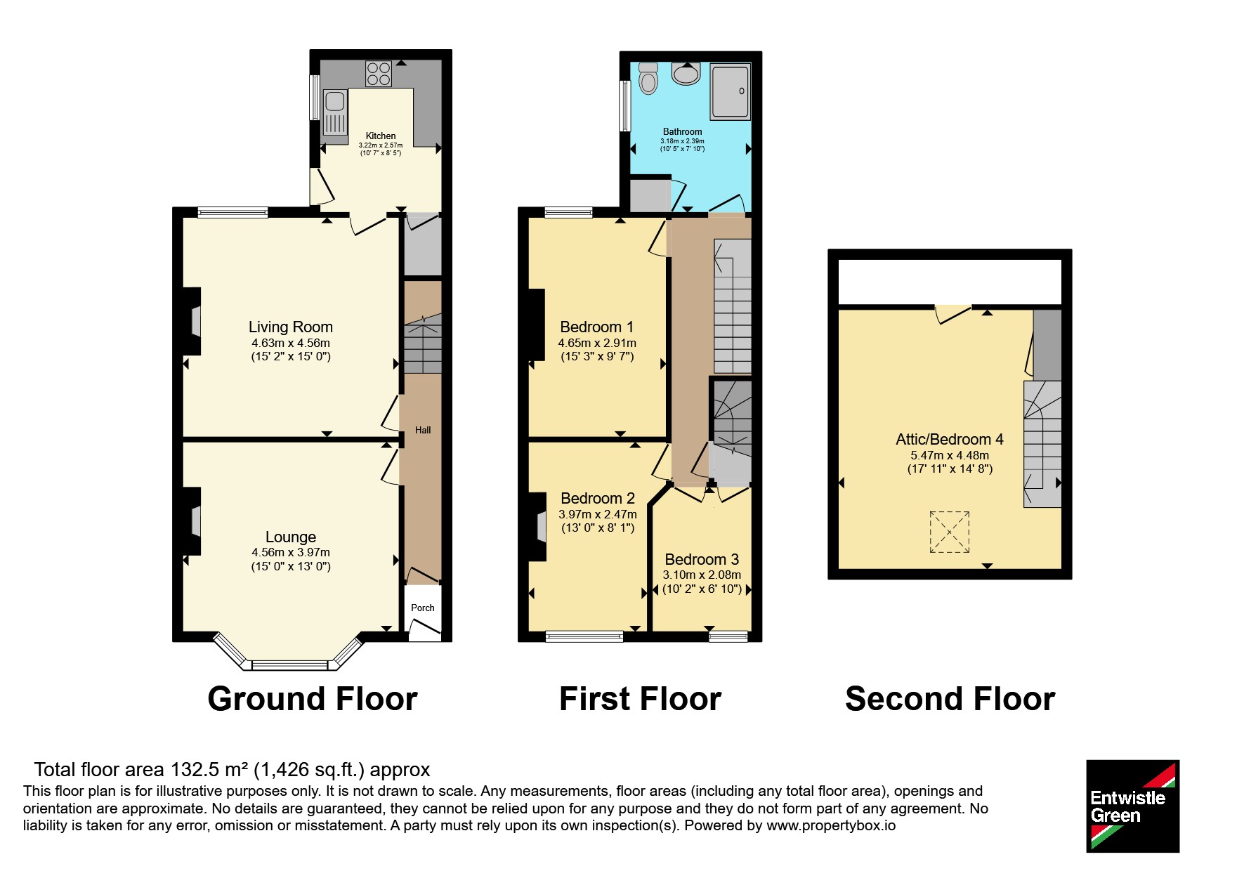 50, Skipton Road, Barnoldswick floorplan