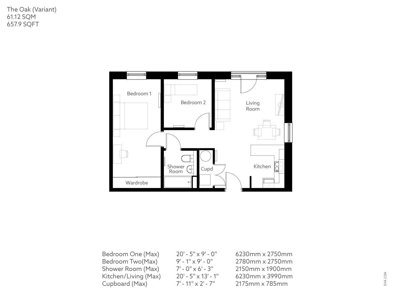 Jennings Grange, Apt 29, Bradford Road, Bradford floorplan