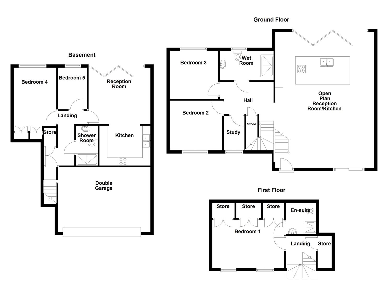 47, Foot Wood Crescent, Rochdale floorplan