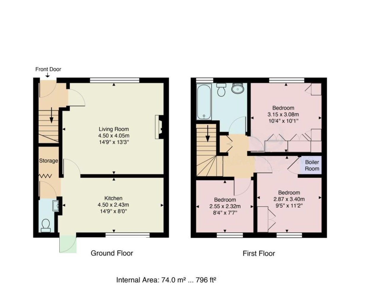 232, Rushby Mead, Letchworth Garden City floorplan