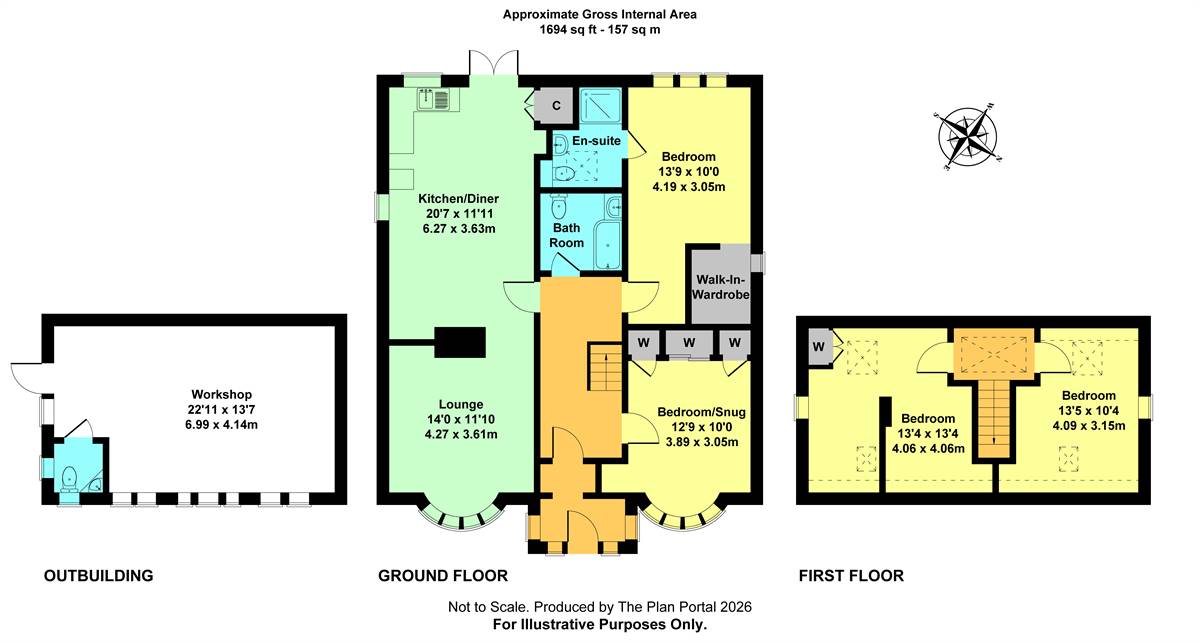 19, Reservoir Road, Whitstable floorplan