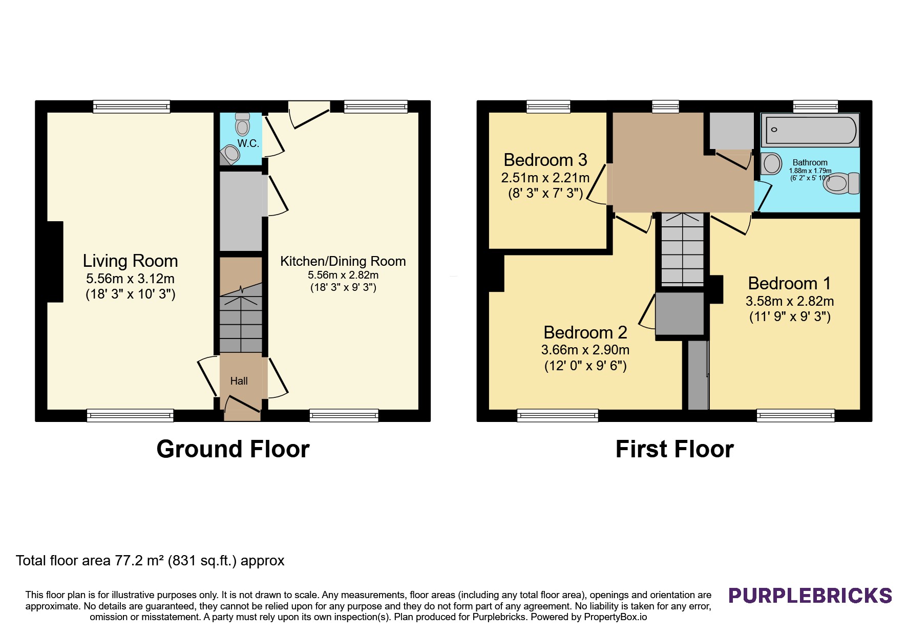 3, Intake Lane, Batley floorplan