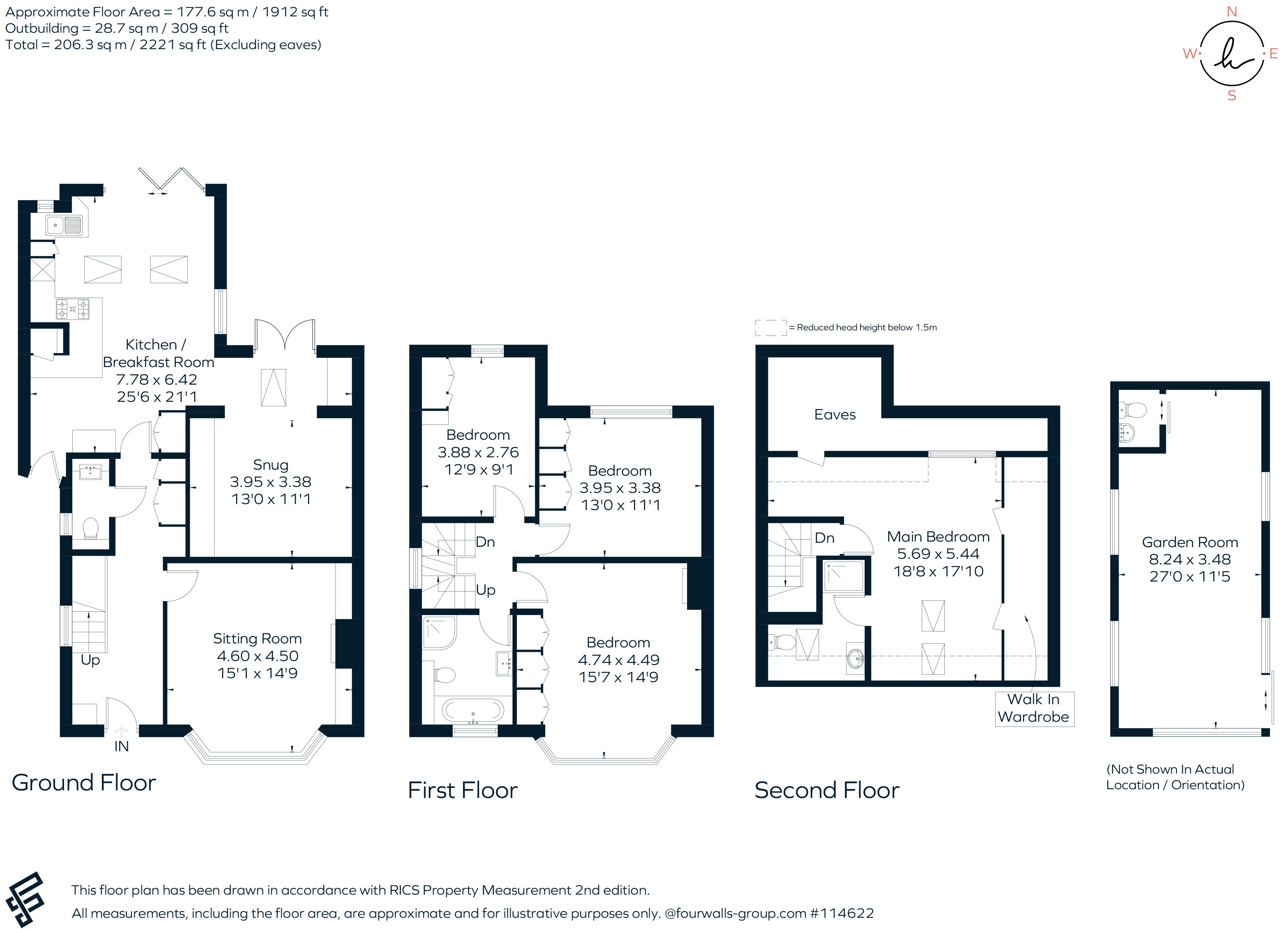 19, Baring Road, BEACONSFIELD floorplan
