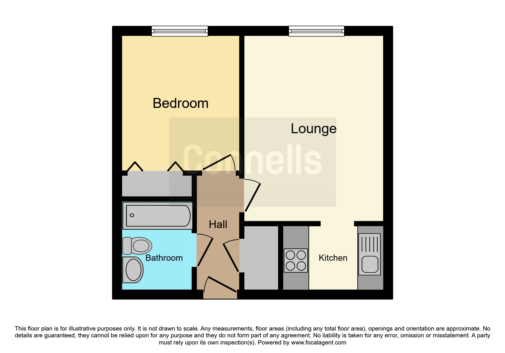 Flat 26, Homenene House, Peterborough floorplan