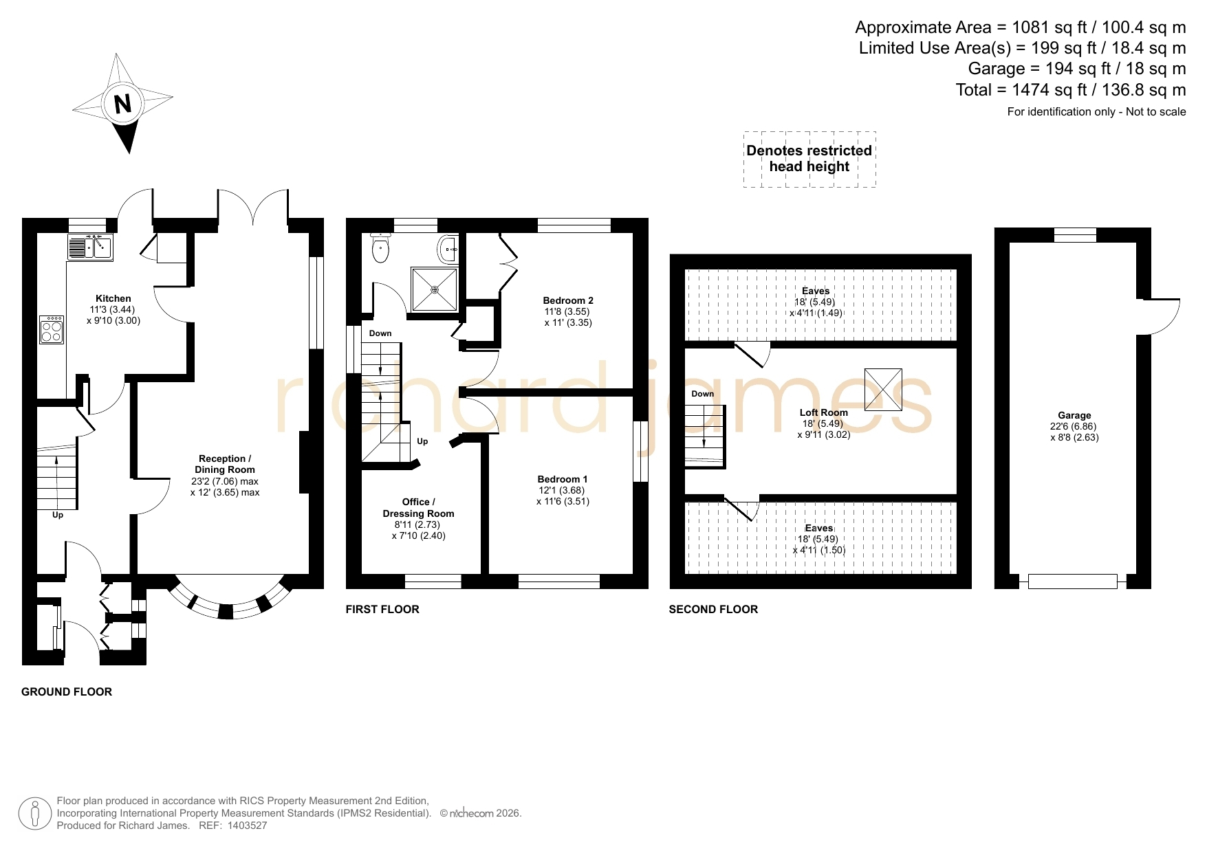 15, Bedwyn Close, Swindon floorplan
