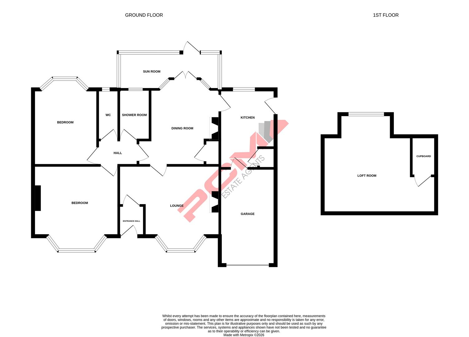 16, Fairlight Avenue, Hastings floorplan