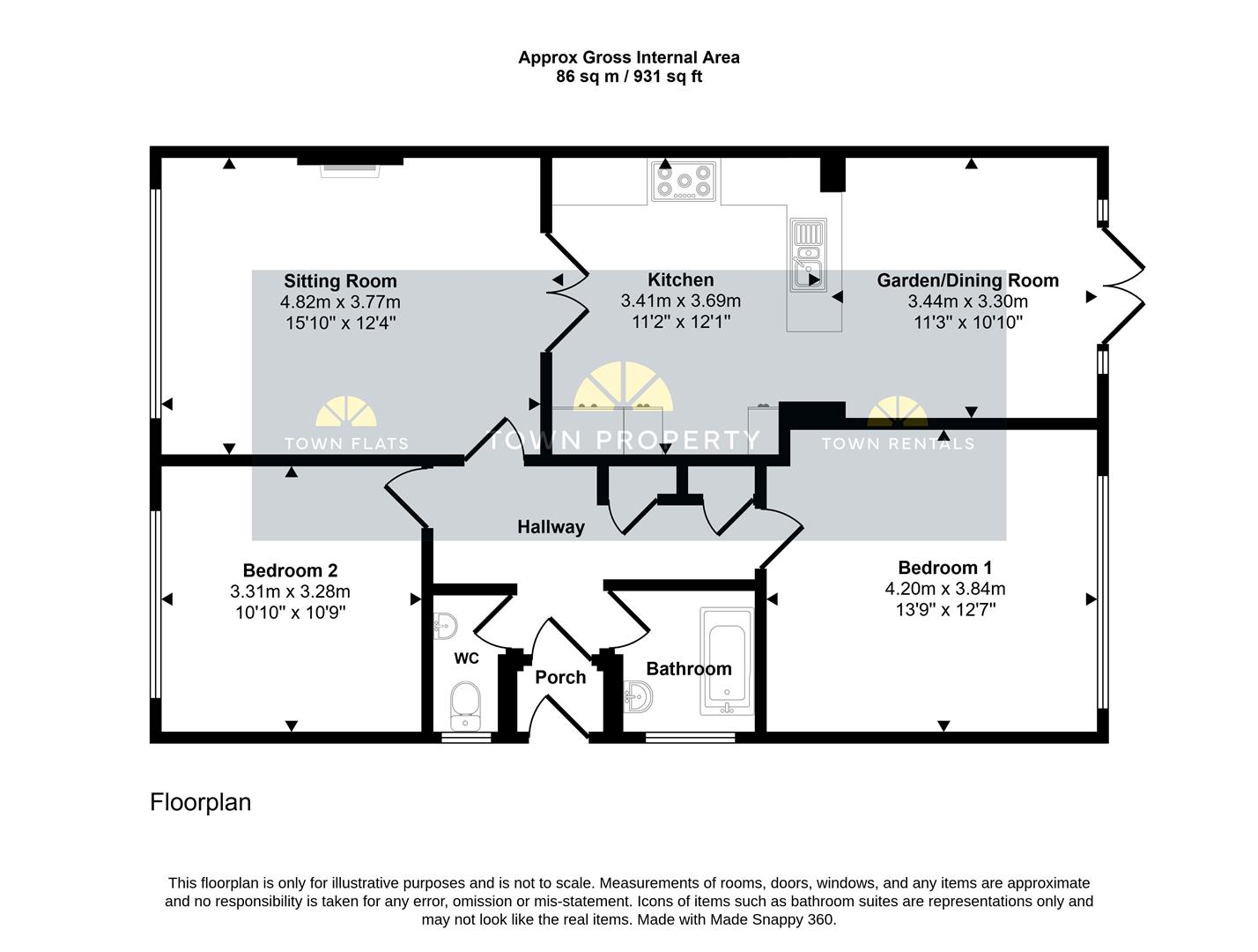 57, St. Johns Drive, Westham, Pevensey floorplan