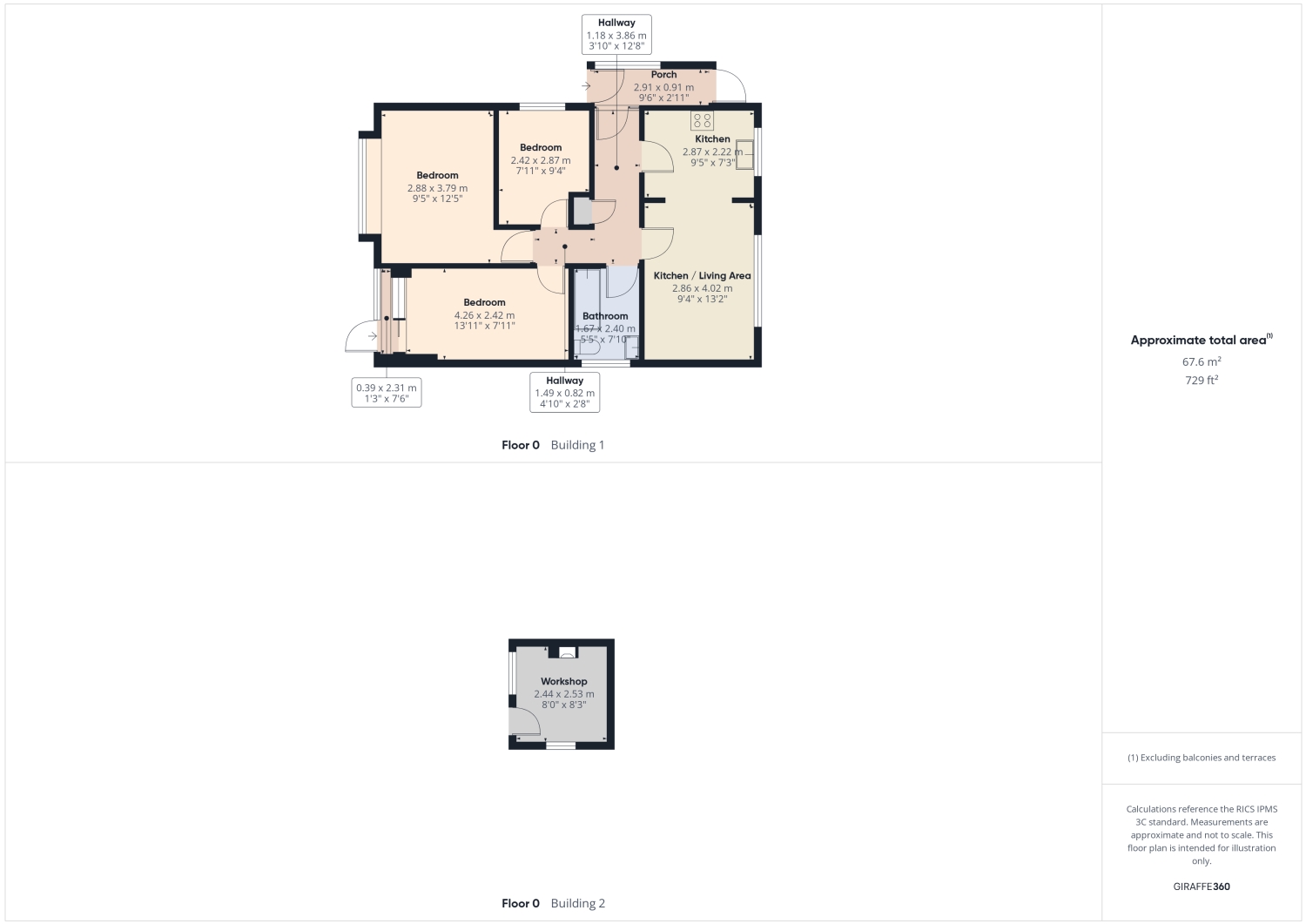 50, Welby Place, Sheffield floorplan