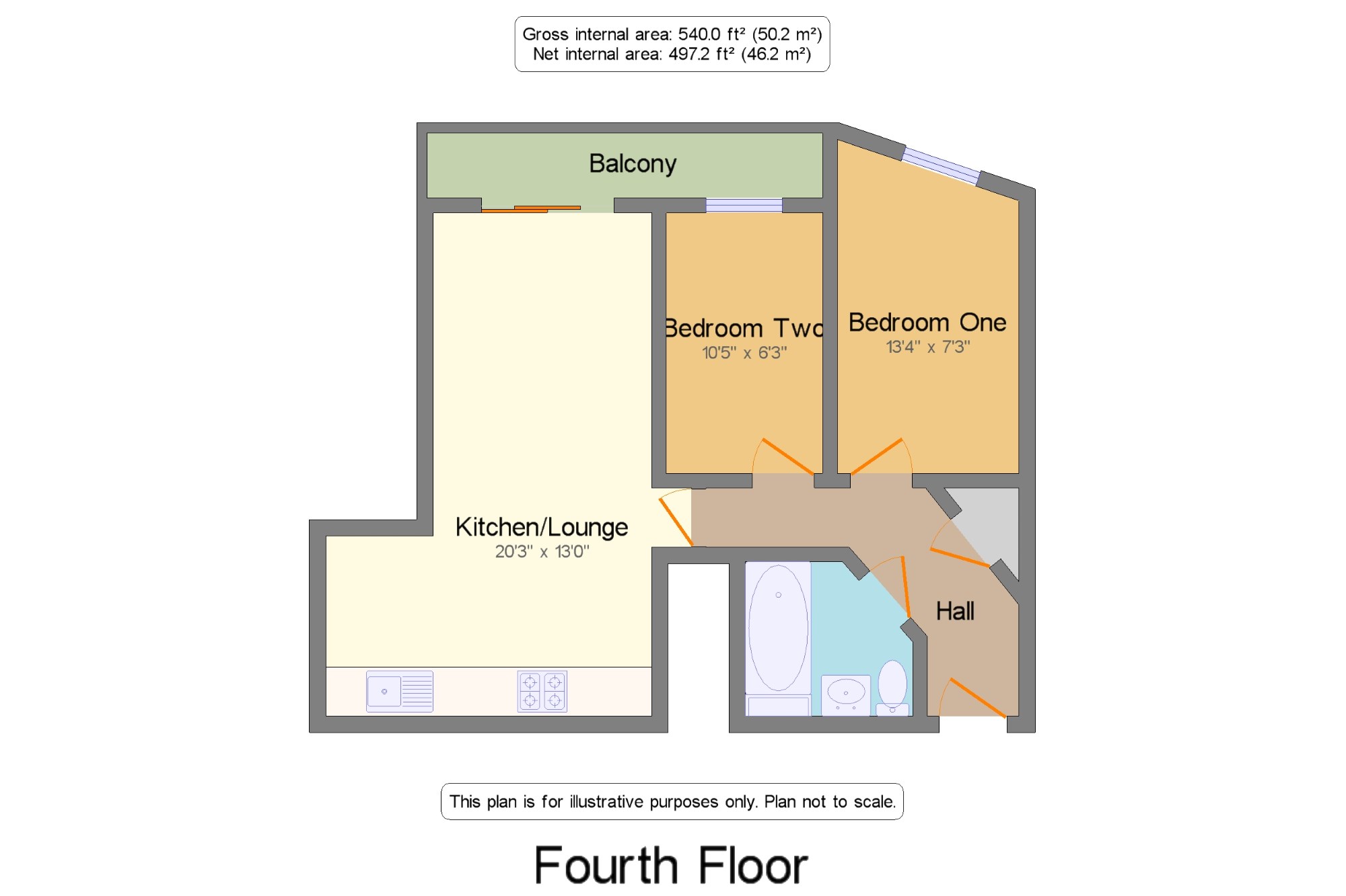 2 Bedrooms Flat for sale in Spring Place, Barking, Essex IG11