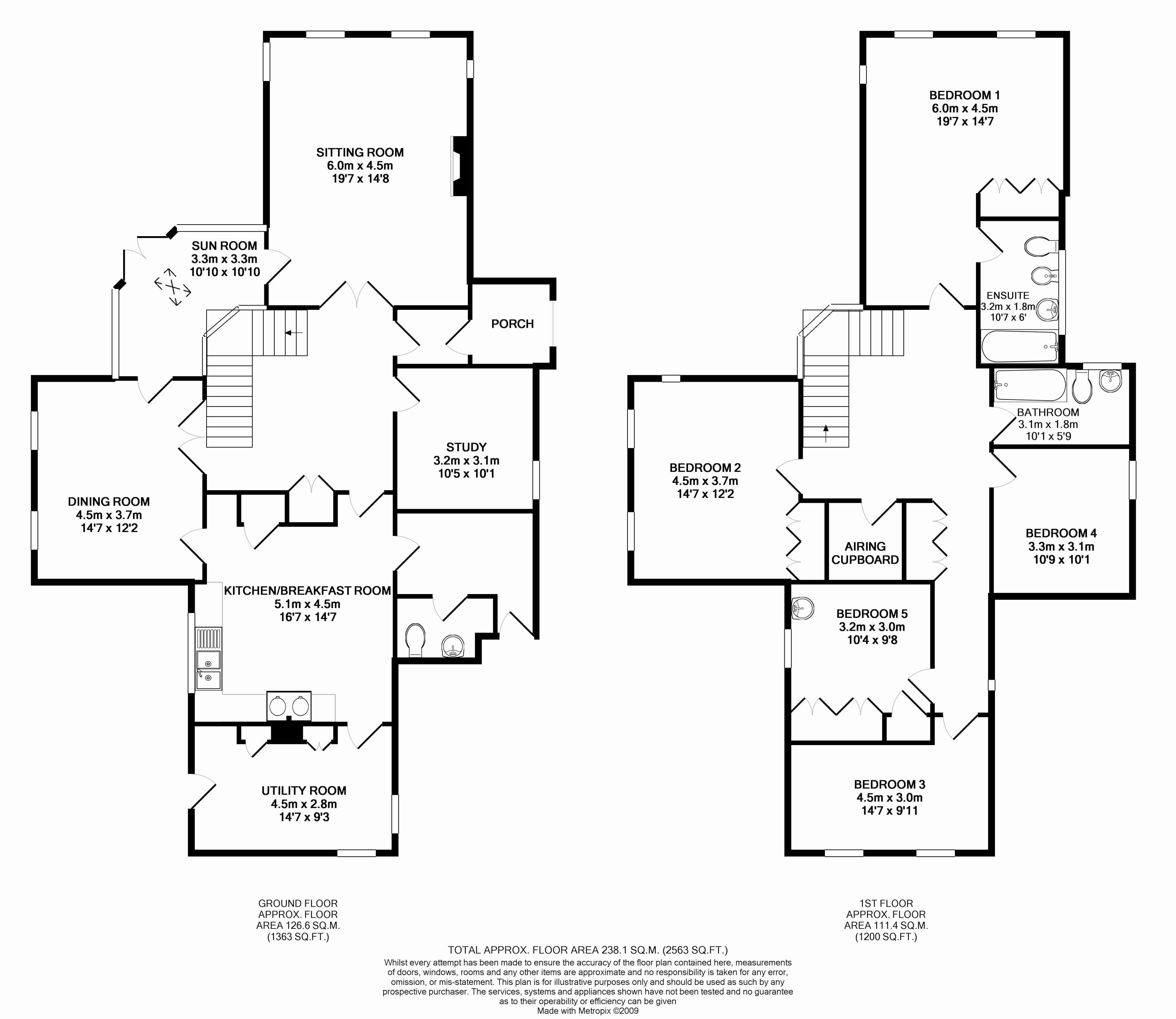 5 Bedrooms  for sale in Bisley Lane House, Edgeworth, Stroud, Gloucestershire GL6