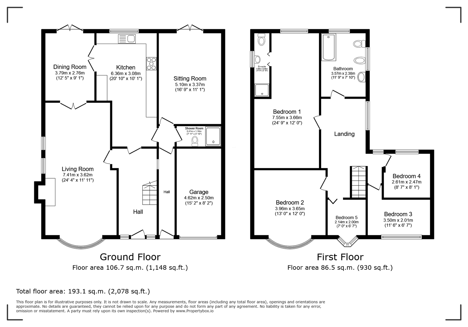 66, Pine Tree Avenue, Leicester floorplan