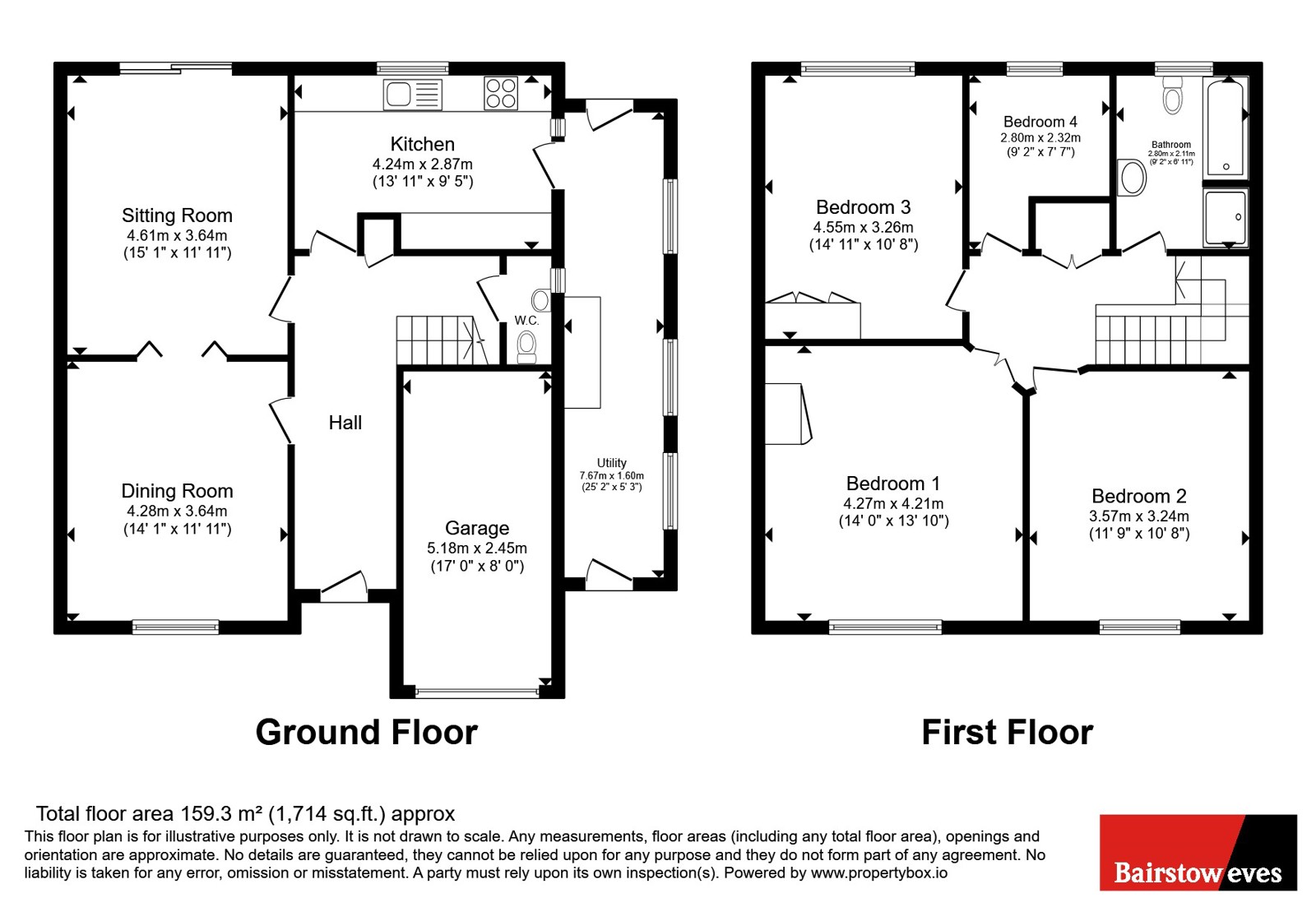 8, Chacombe Road, Northamptonshire floorplan