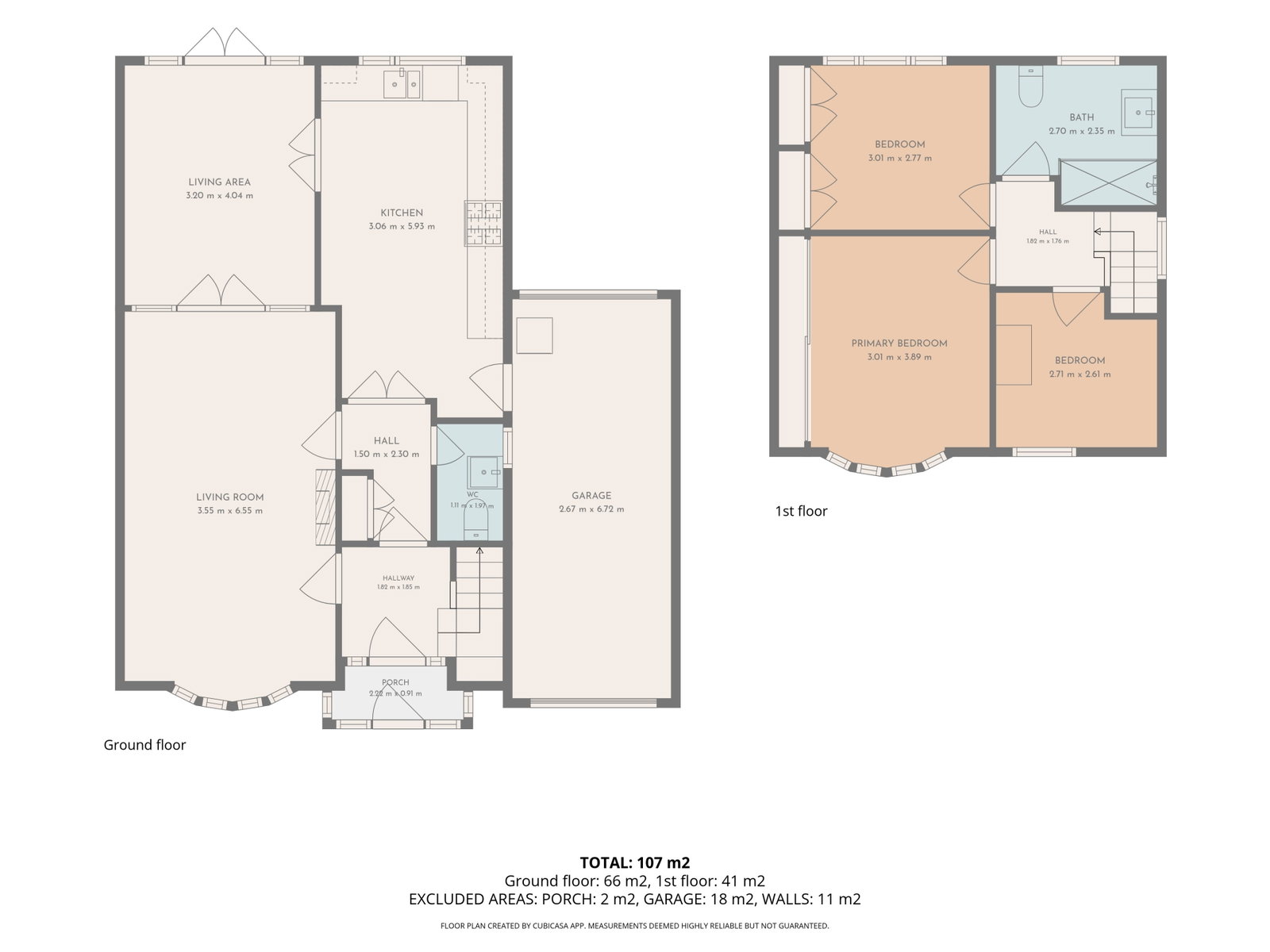 62, Oakfield Avenue, Leicester floorplan