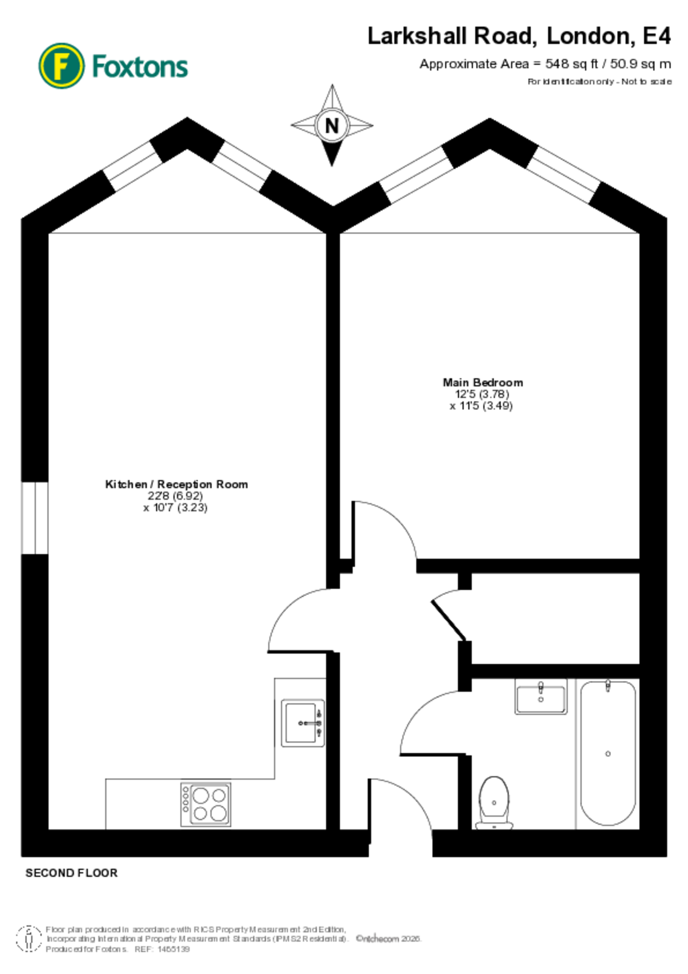 Larkshall Road, Highams Park floorplan