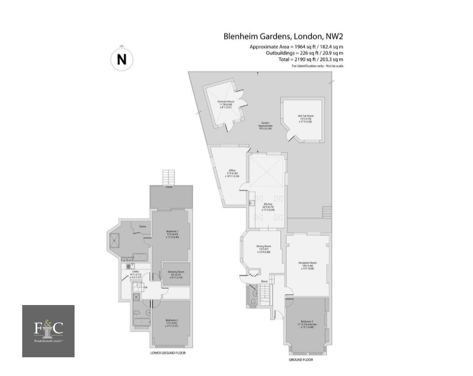 62A, Blenheim Gardens, London floorplan