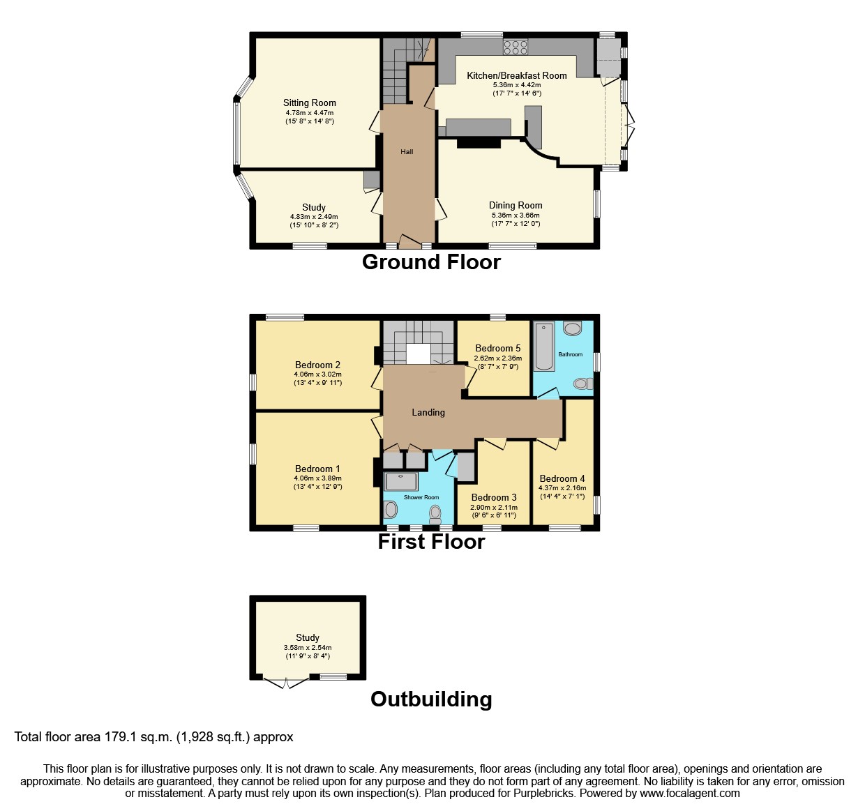 2, Hampden Road, High Wycombe floorplan