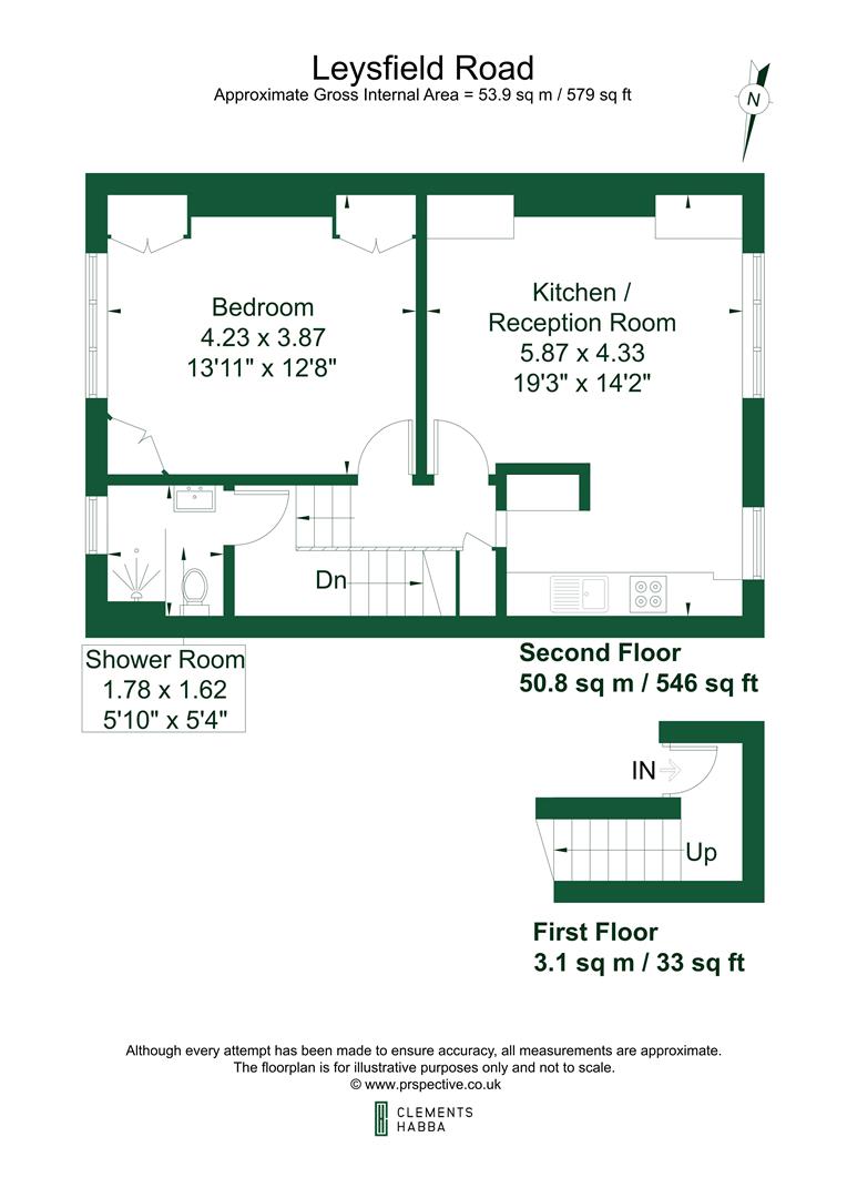 TFF, 24, Leysfield Road, London floorplan