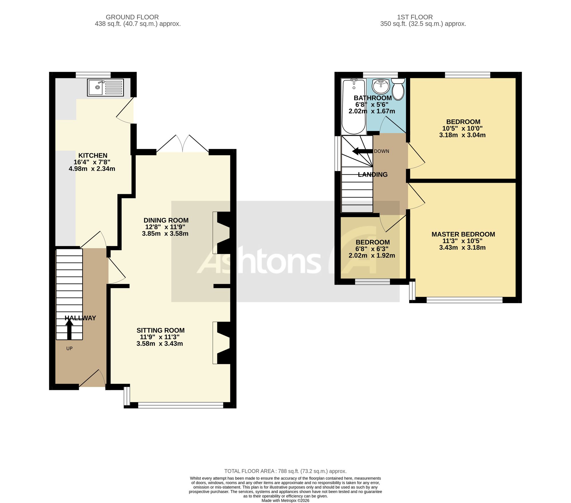 8 Lyndale Avenue, Warrington floorplan
