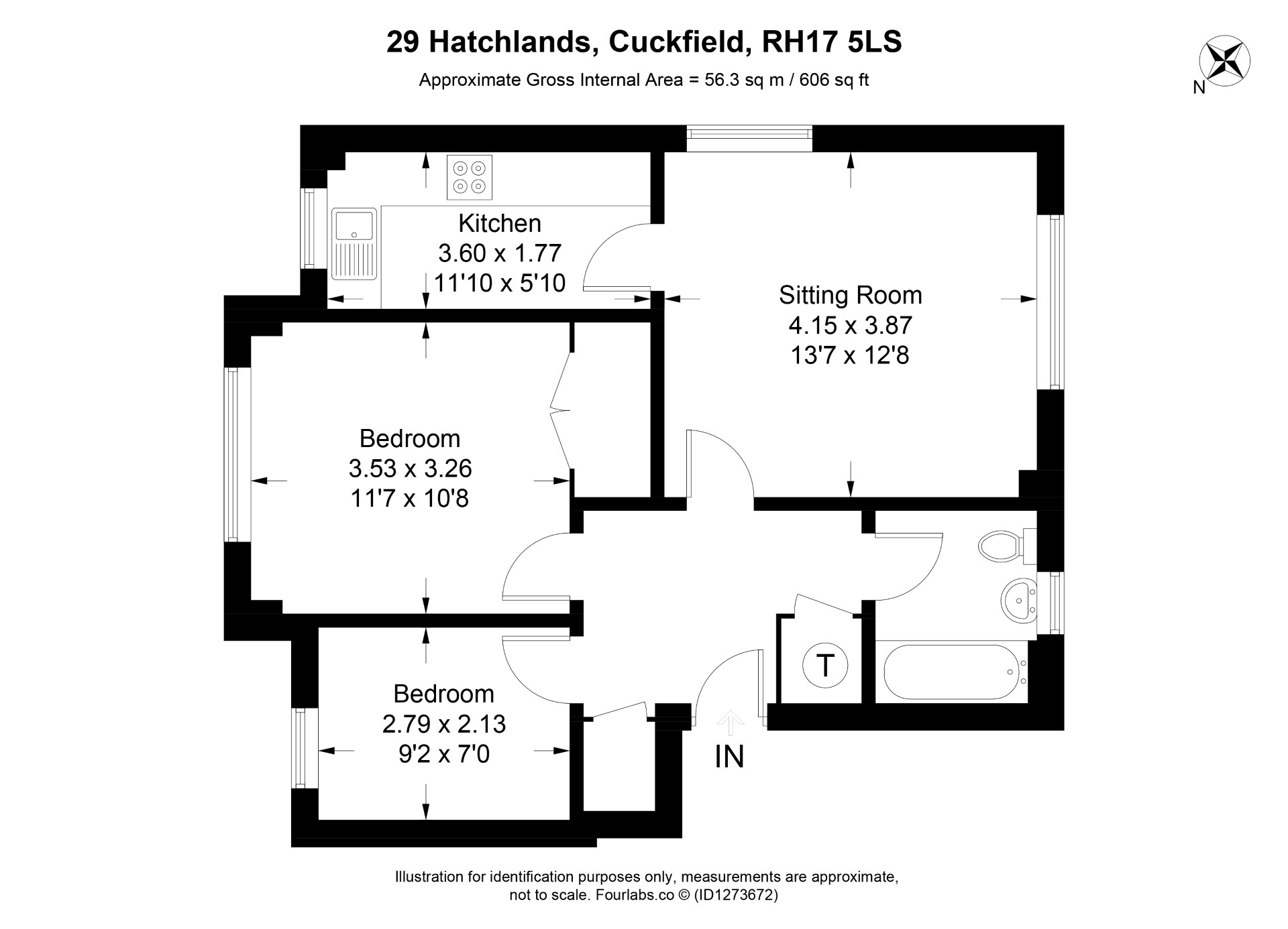 29, Hatchlands, Cuckfield floorplan