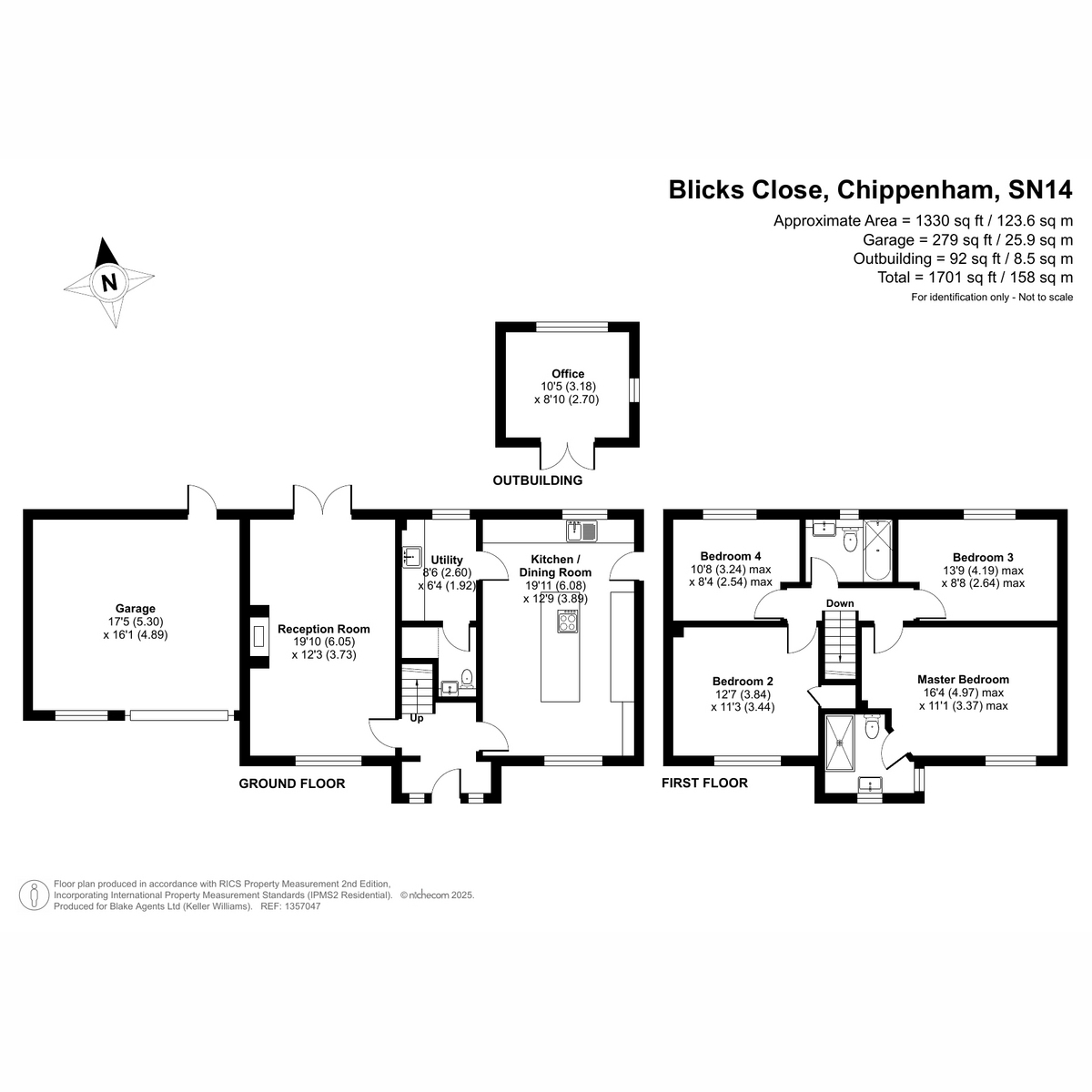 4, Blicks Close, Hullavington floorplan