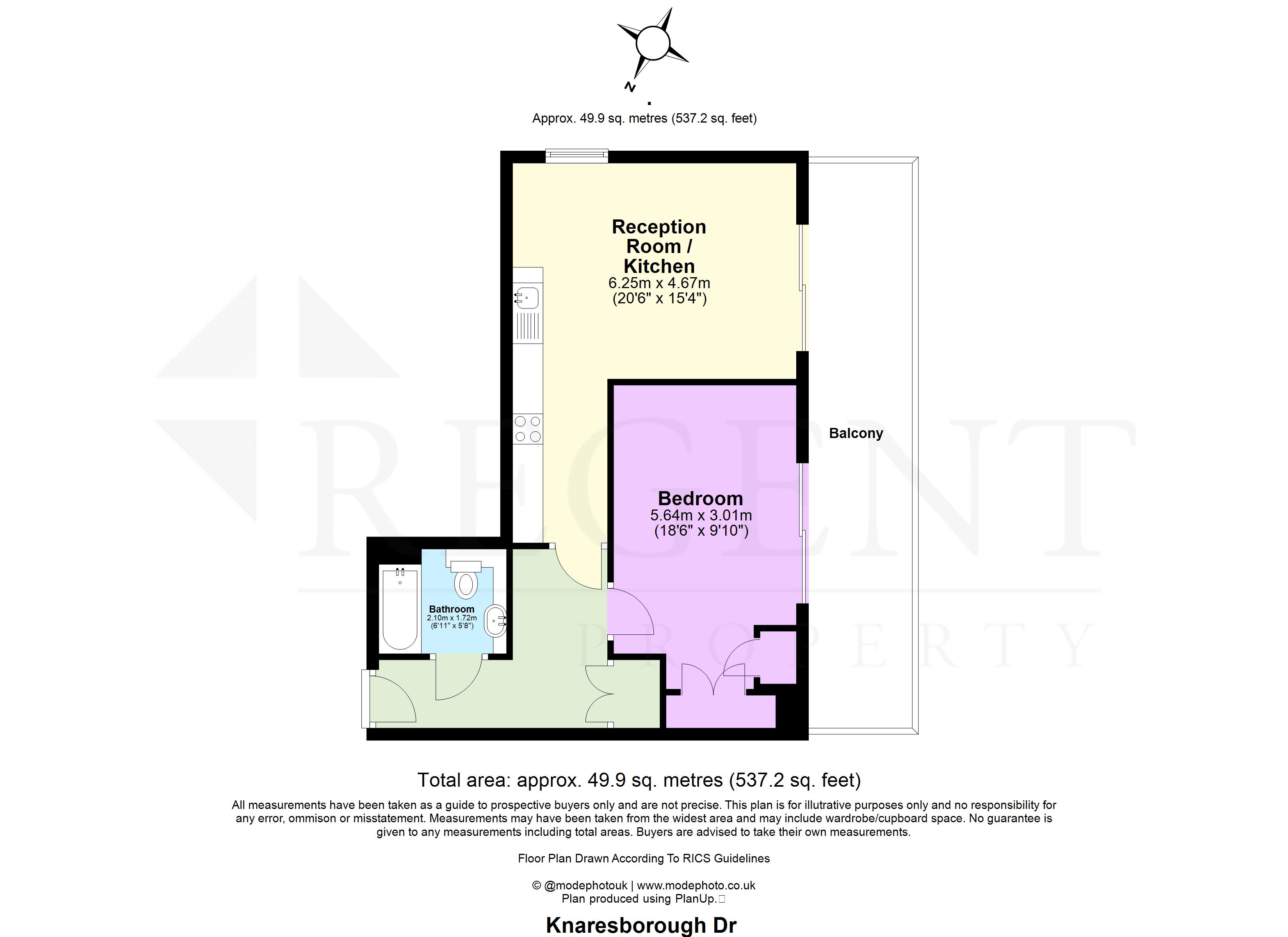 9, George View House,, London floorplan