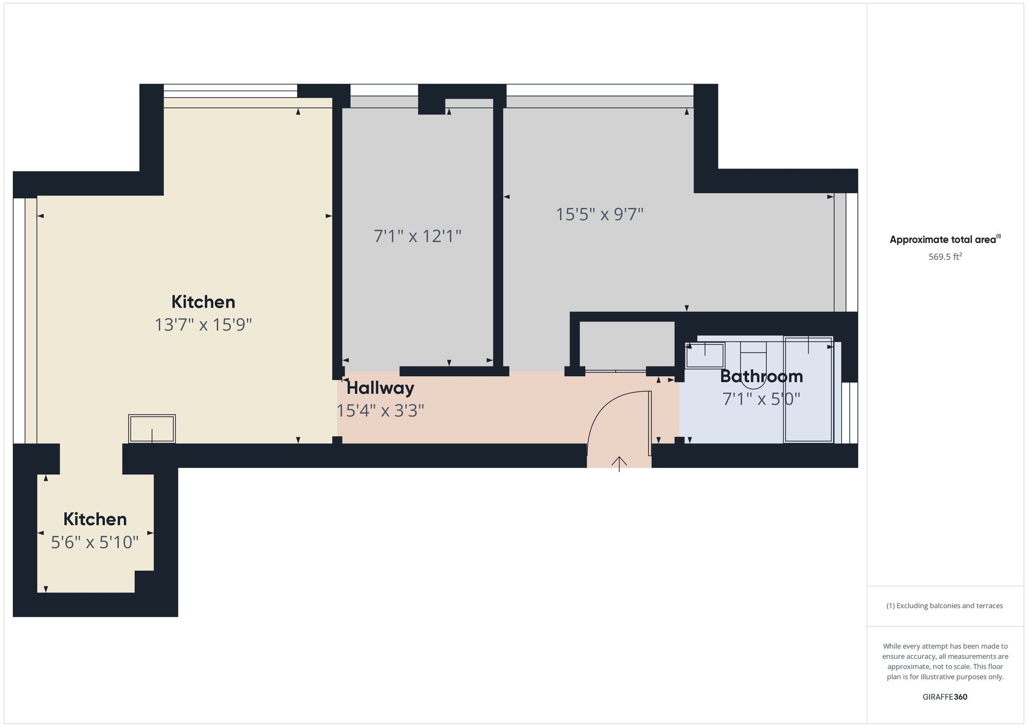 Flat 4, Pawson House 27A High Street, Kidlington floorplan