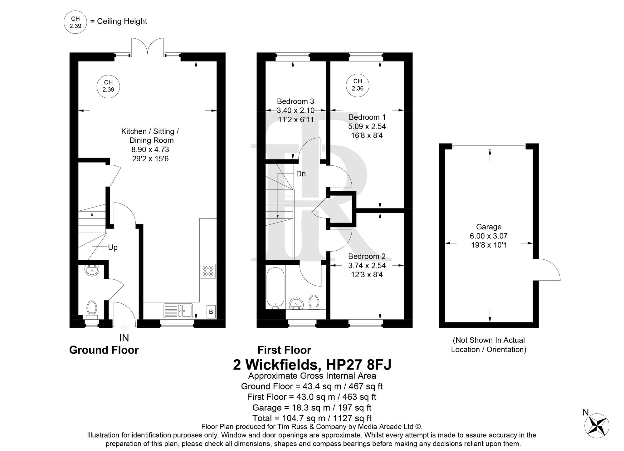 2 Wickfields, Princes Risborough floorplan