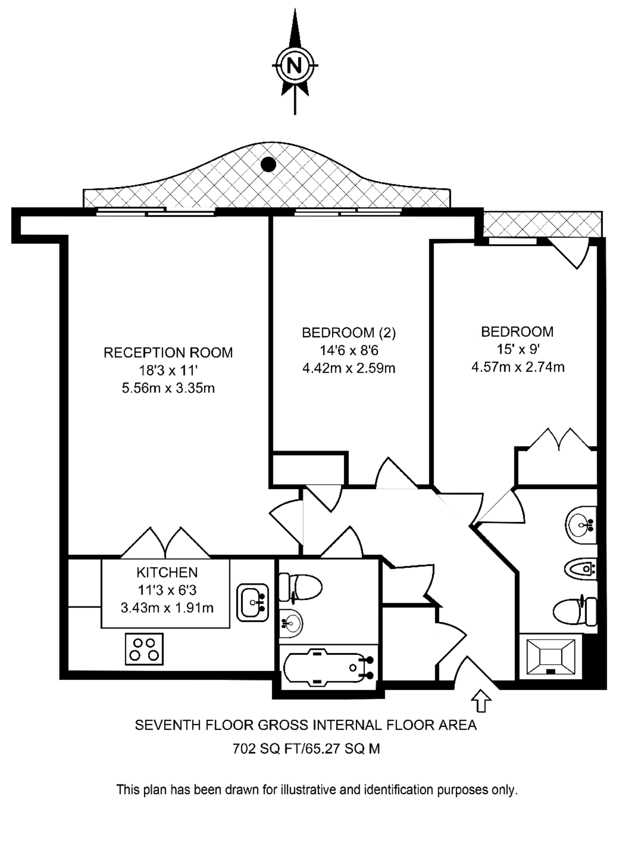 Kensington Westside, Kensington floorplan