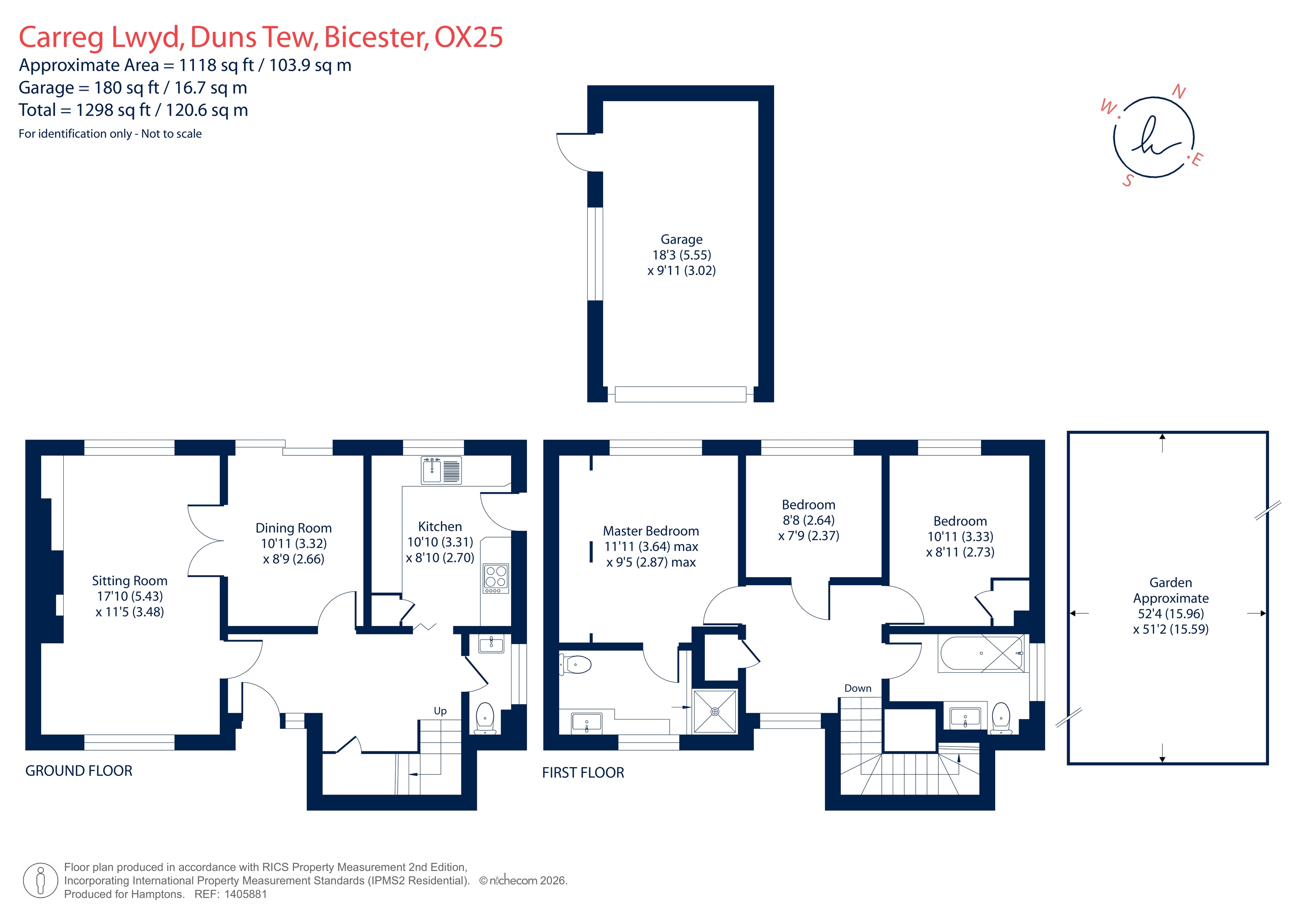 Carreg Lwyd, Main Street, Duns Tew floorplan