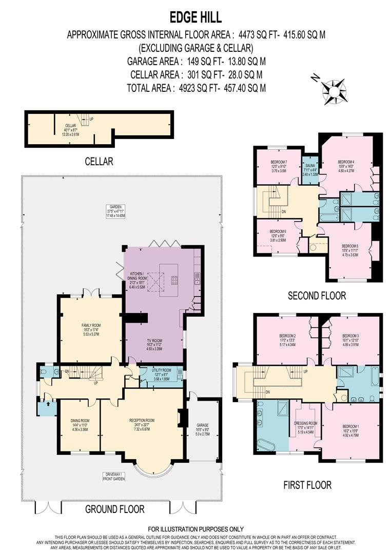 88, Edge Hill, Wimbledon floorplan