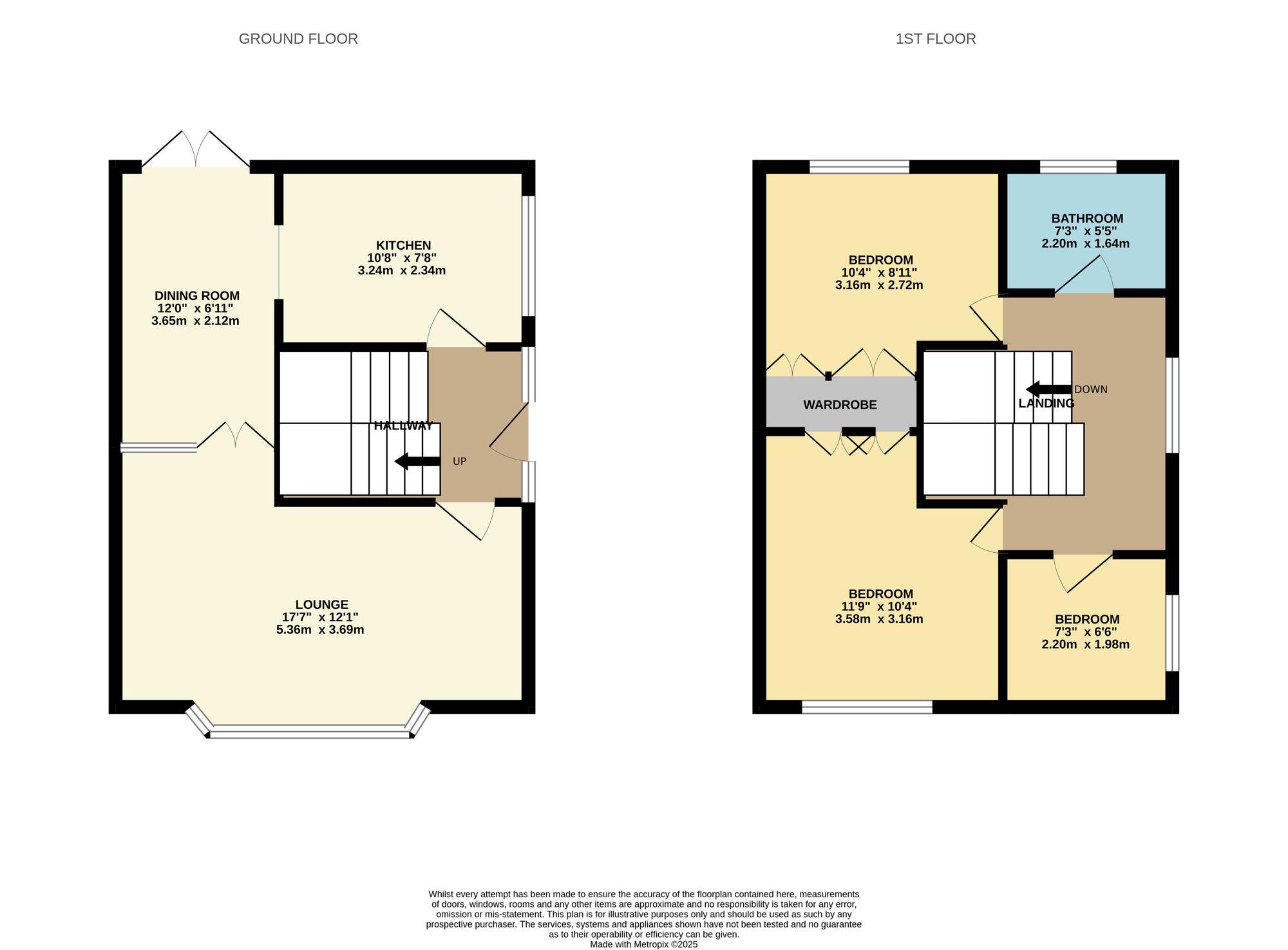 41 Woolmer Close, Warrington floorplan