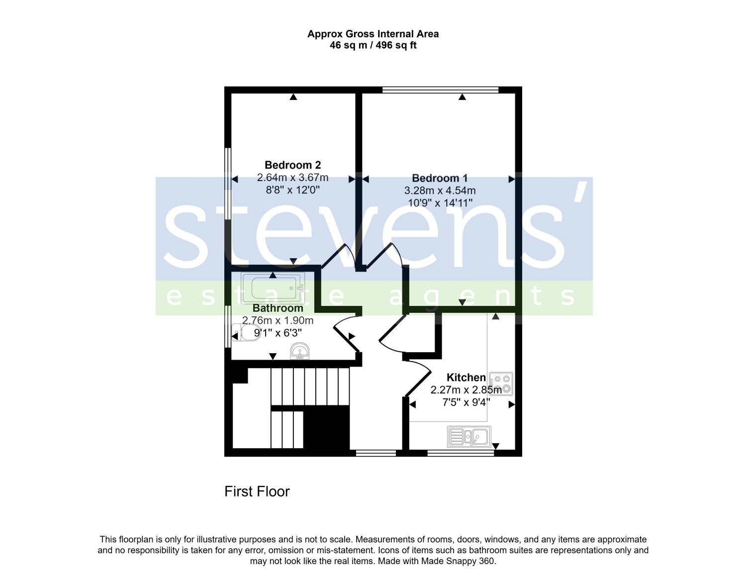 5B, Jacobs Pool, Okehampton floorplan