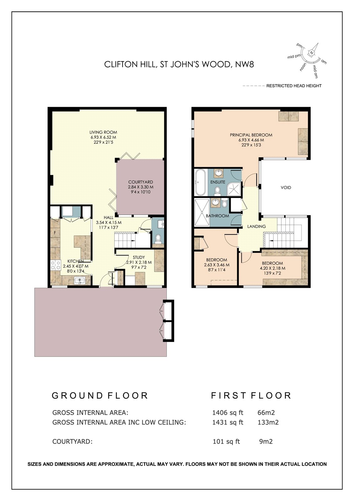 82A,, Clifton Hill, London floorplan
