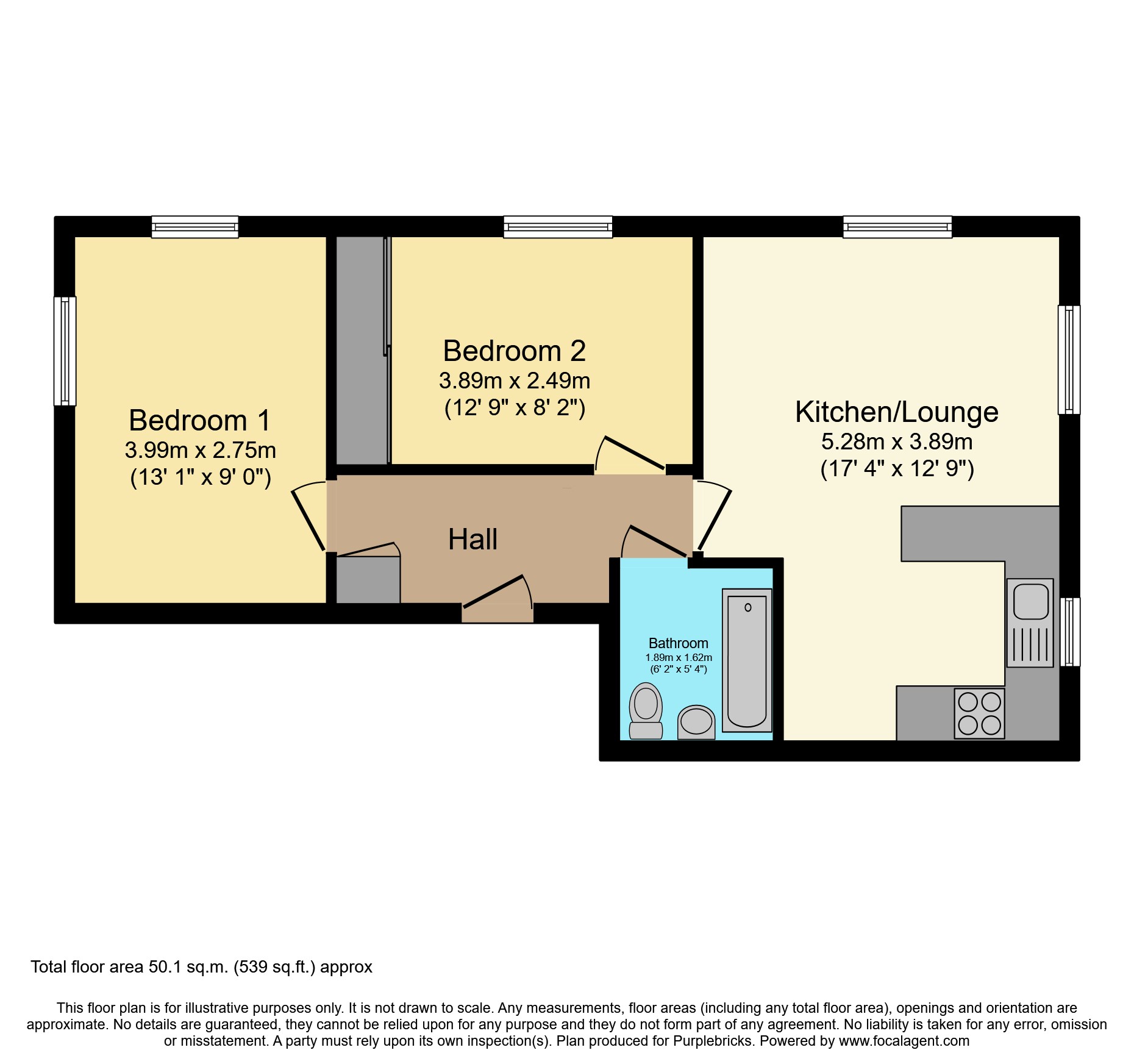 64, Mary Rose Close, Grays floorplan
