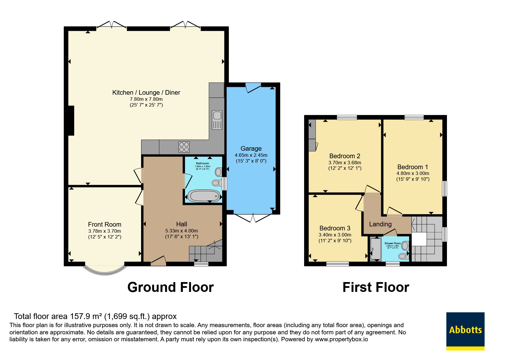 6, Silverthorne Close, Rochford floorplan