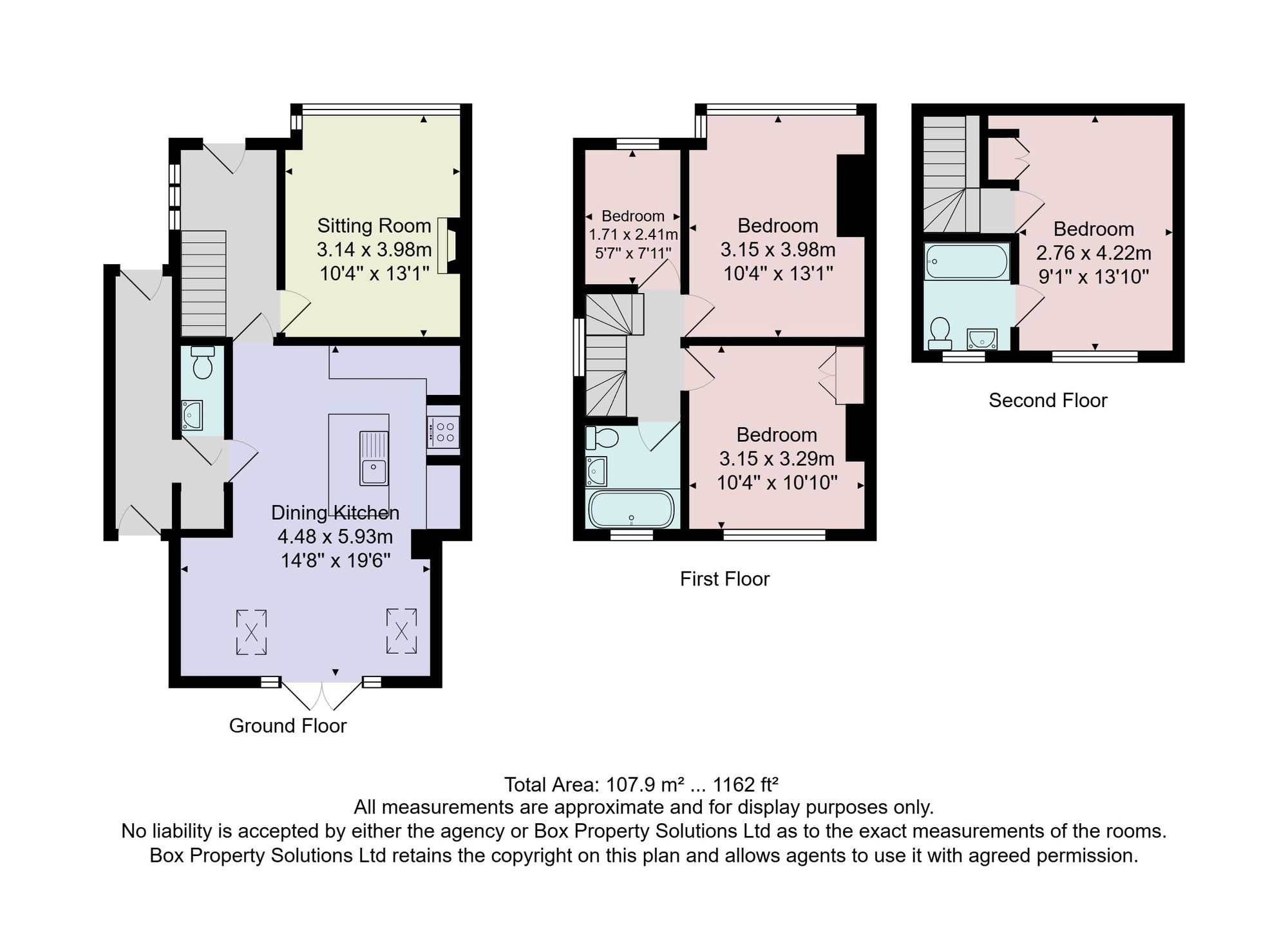 26 Halstead Road, Harrogate floorplan