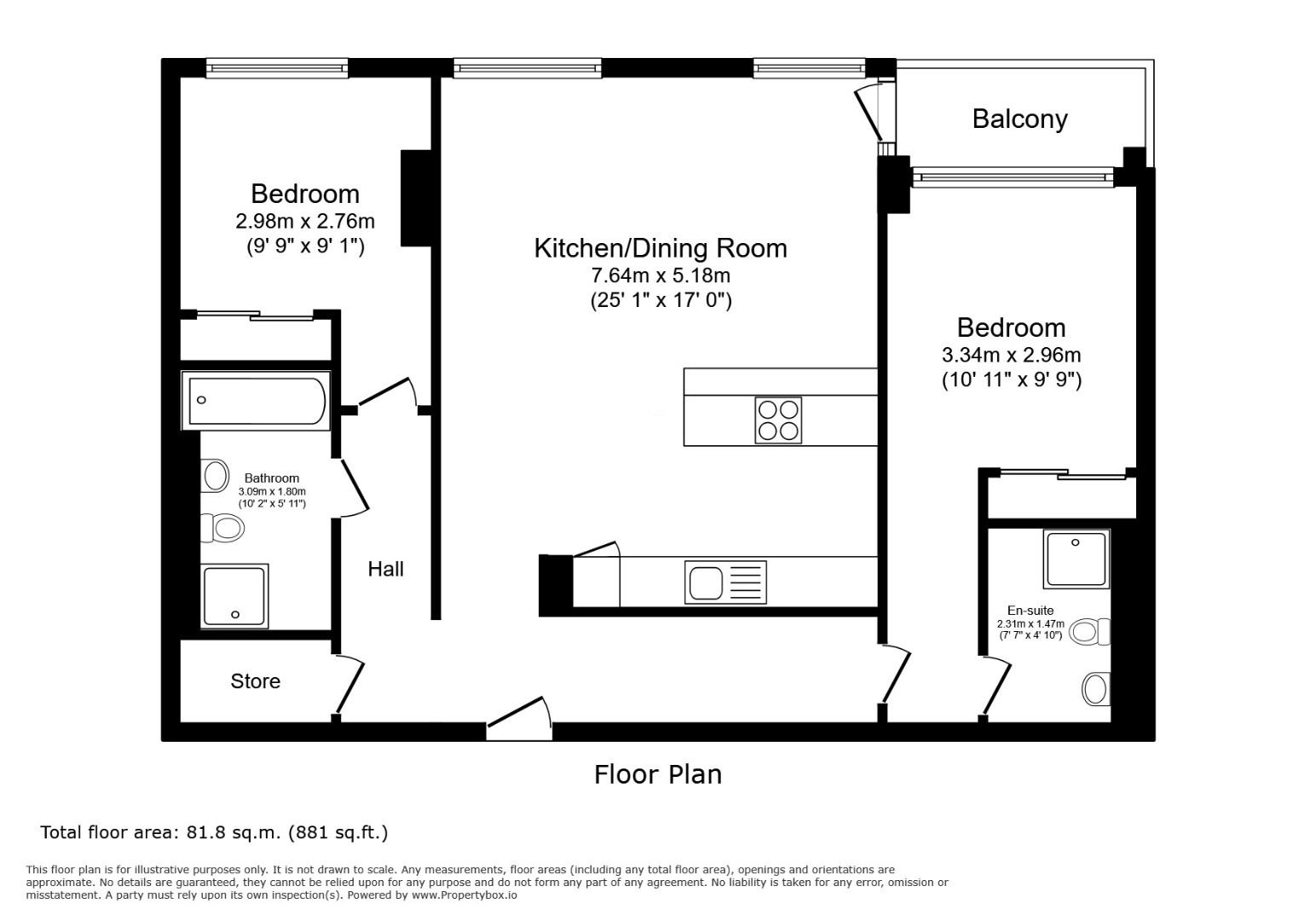 Fulwood Road, Sheffield floorplan