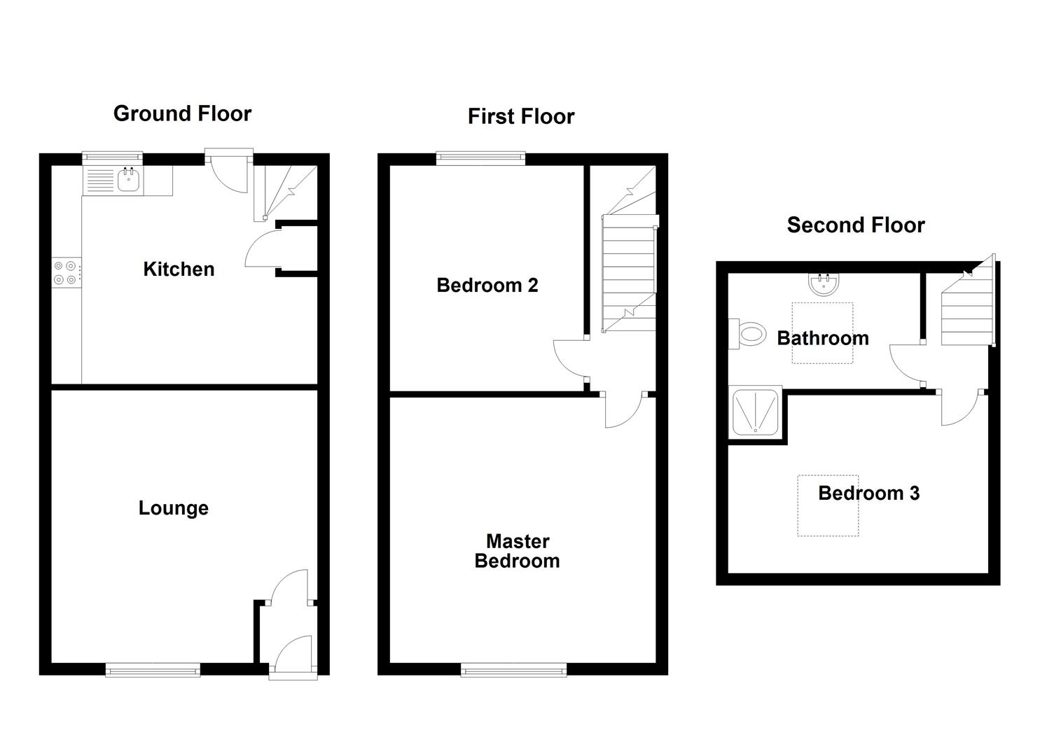 Whalley Road, Ramsbottom, Bury BL0, 3 bedroom terraced house for sale