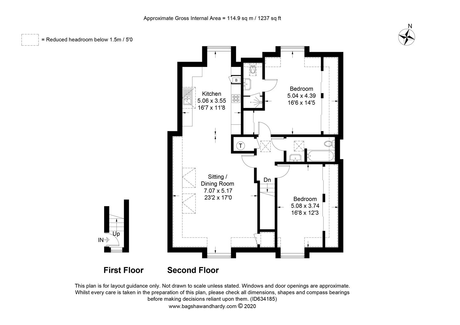 10 The Forge, Church Road, Great Bookham floorplan