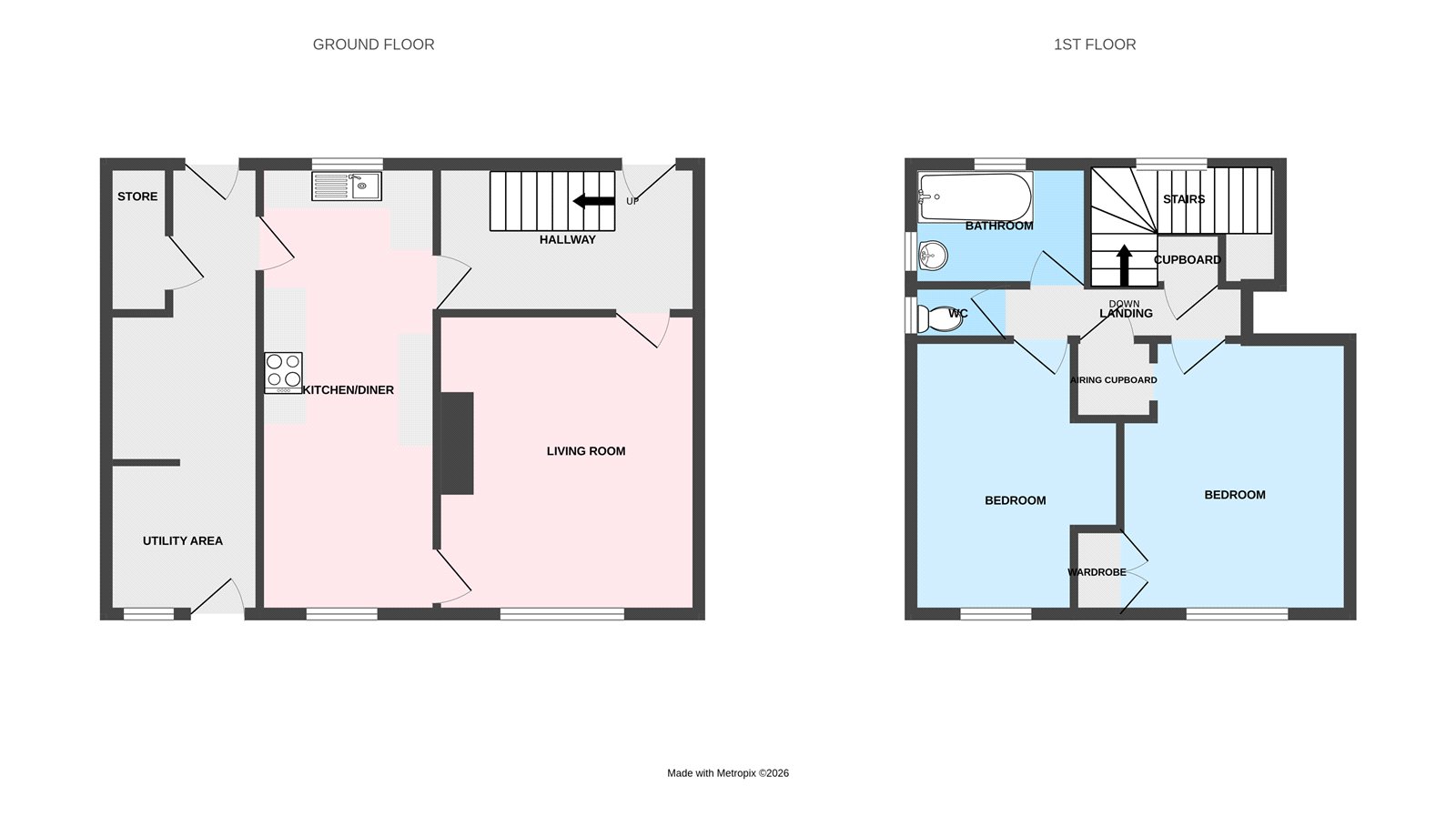 18, Church Close, Shrewsbury floorplan
