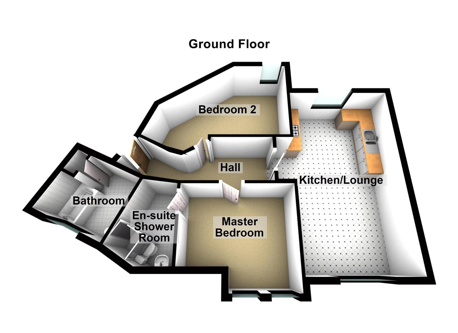 2 Bedrooms Flat for sale in Woodsley Fold, Thornton, Bradford BD13