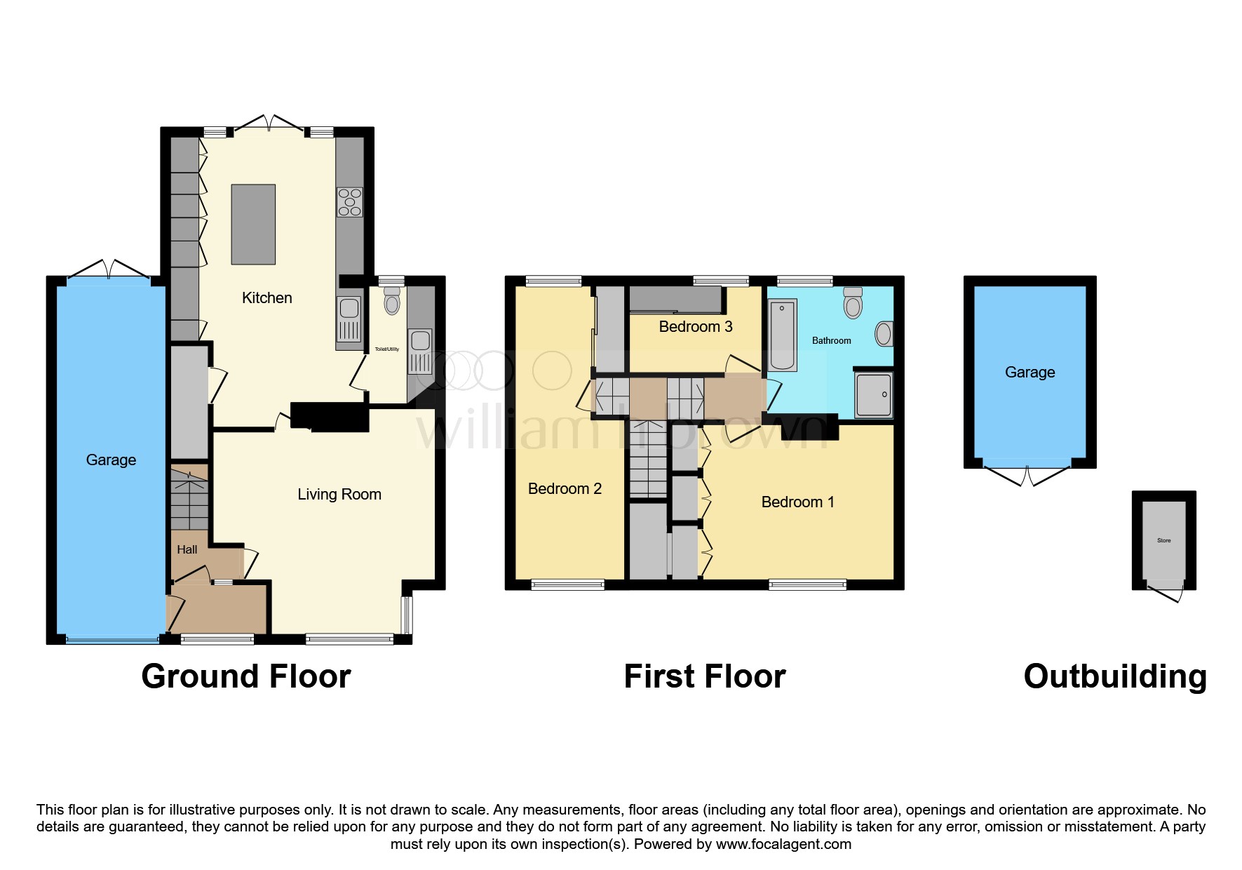 Rose Villa, Main Street, Doncaster floorplan
