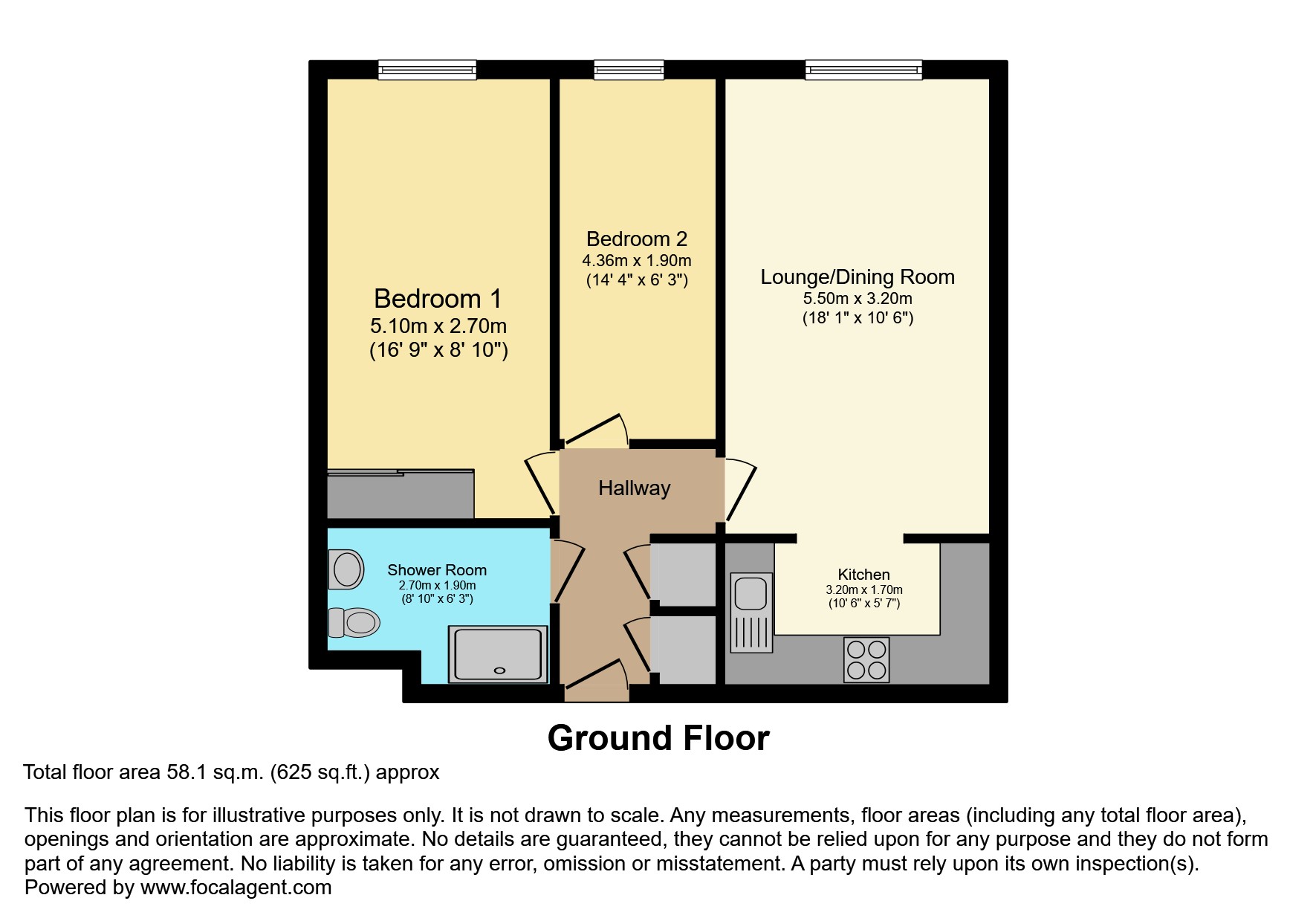 26, The Chestnuts (Huntingdon), Godmanchester floorplan