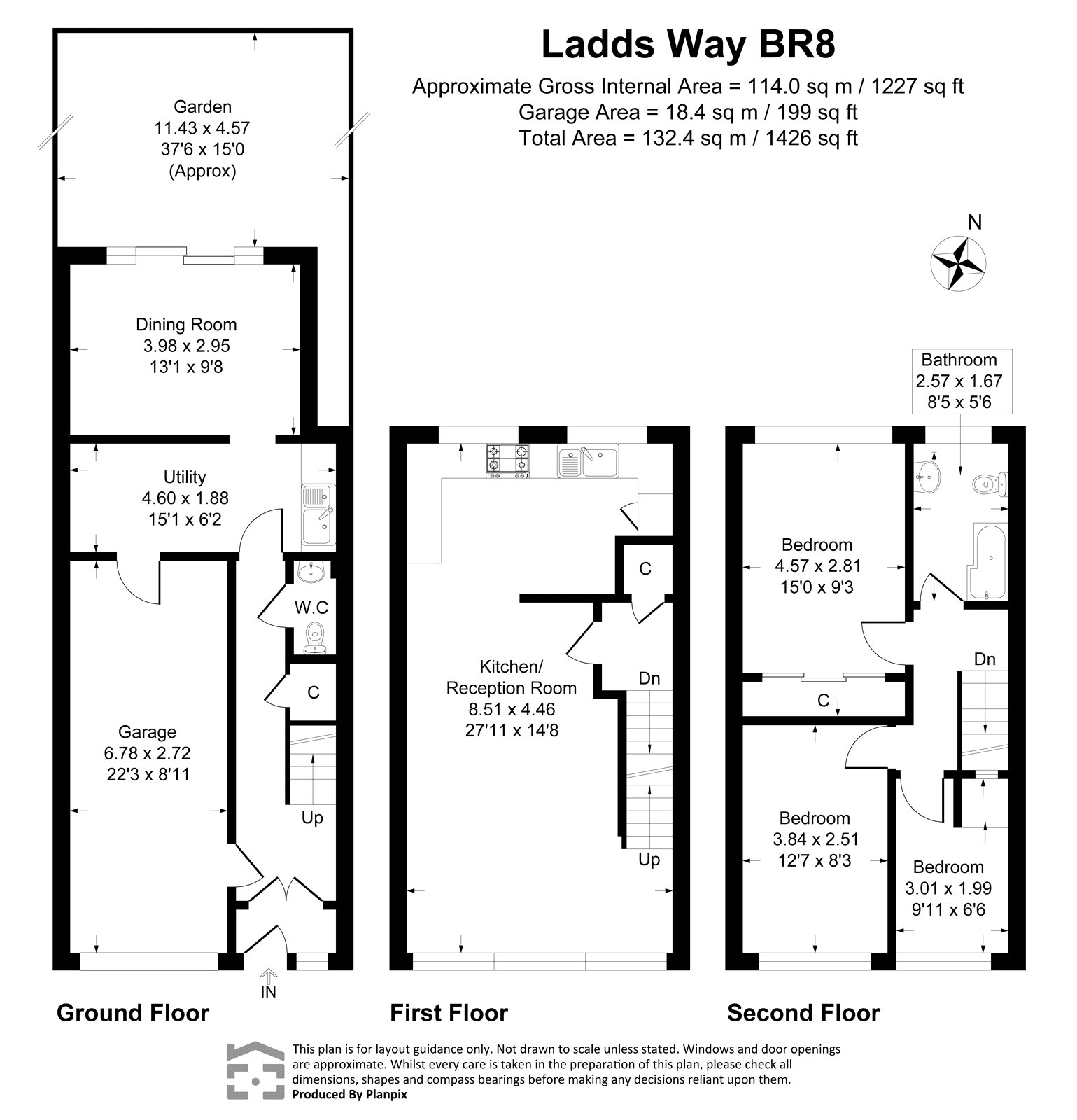 20, Ladds Way, Kent floorplan