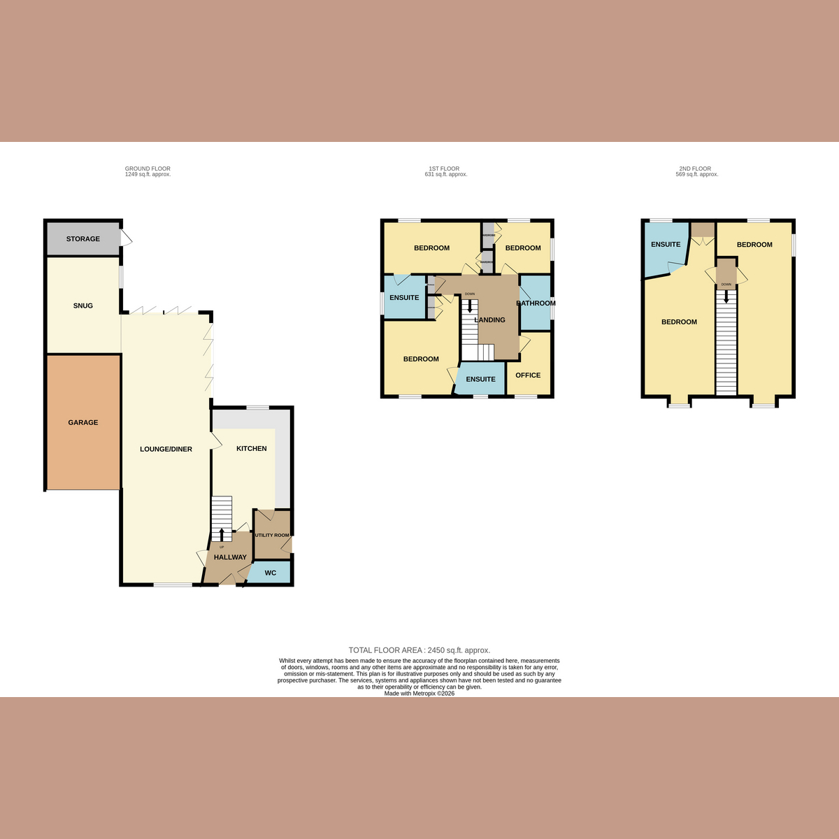 35, Farne Drive, Wickford floorplan
