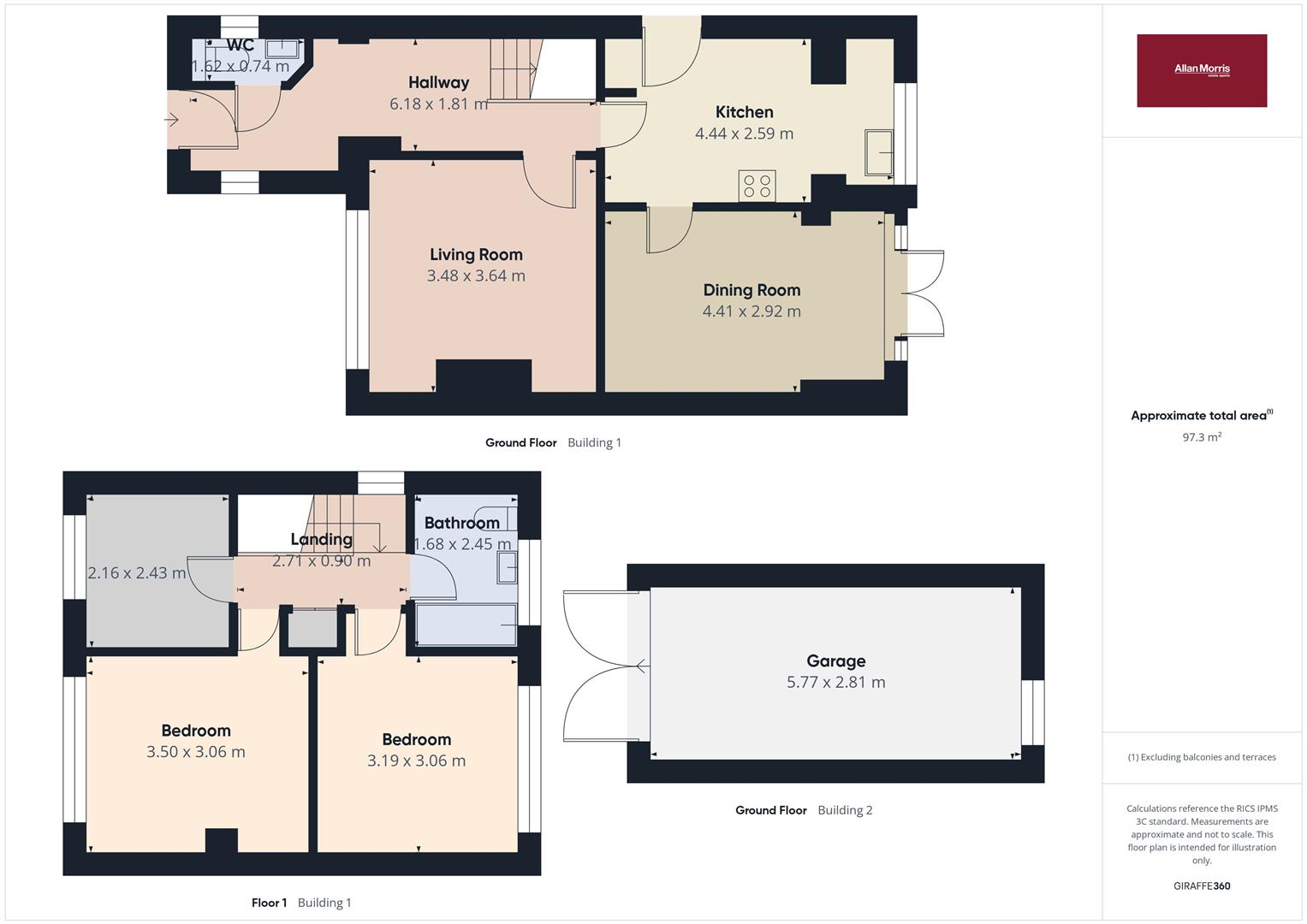 St Merryn, 22, Churchill Drive, Malvern floorplan