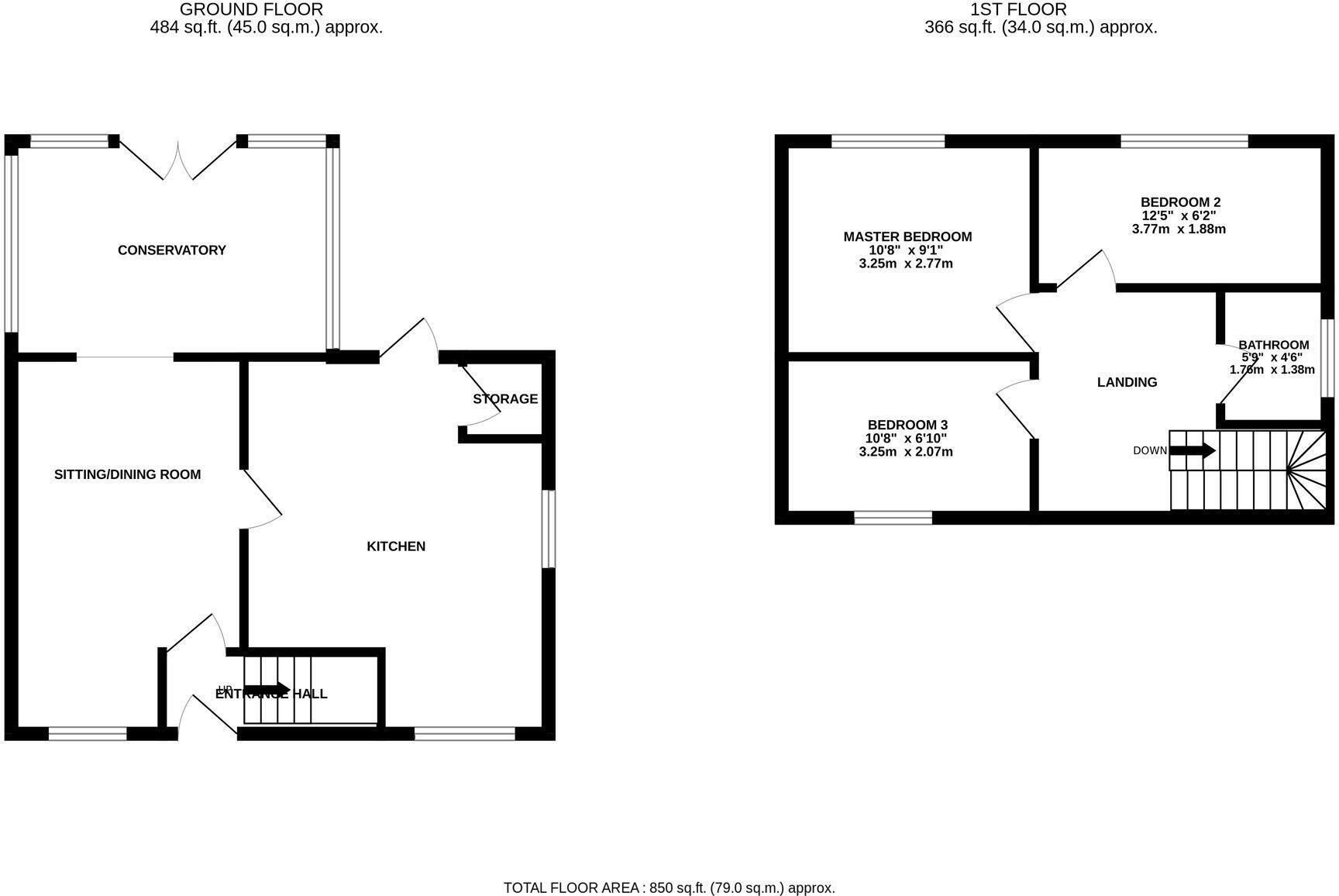 88, Lilford Street, Lilford Street, Leigh floorplan