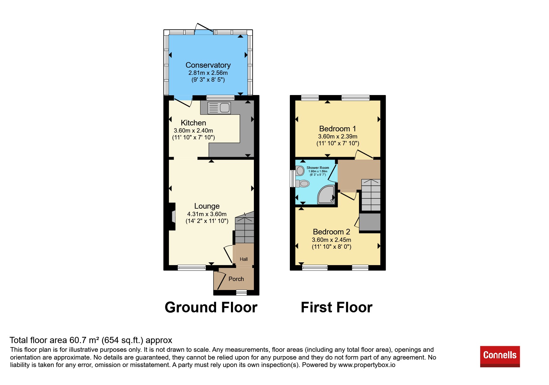 49, Marsh Close, Plymouth floorplan
