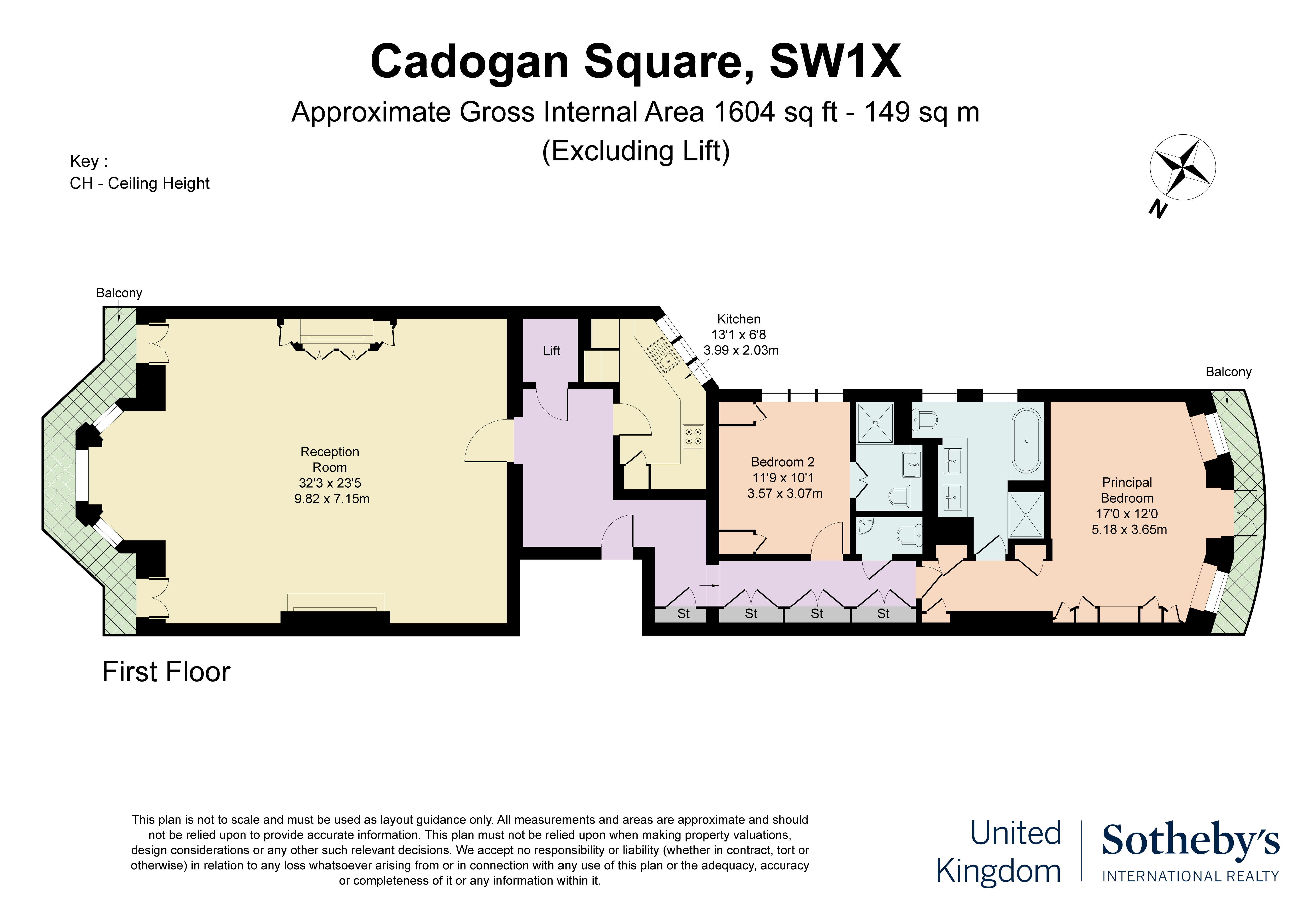 Cadogan, Cadogan Square, London floorplan