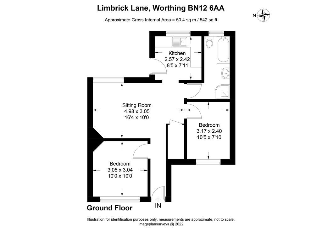 Limbrick Lane, Goring BN12, 2 bedroom flat for sale 62396432